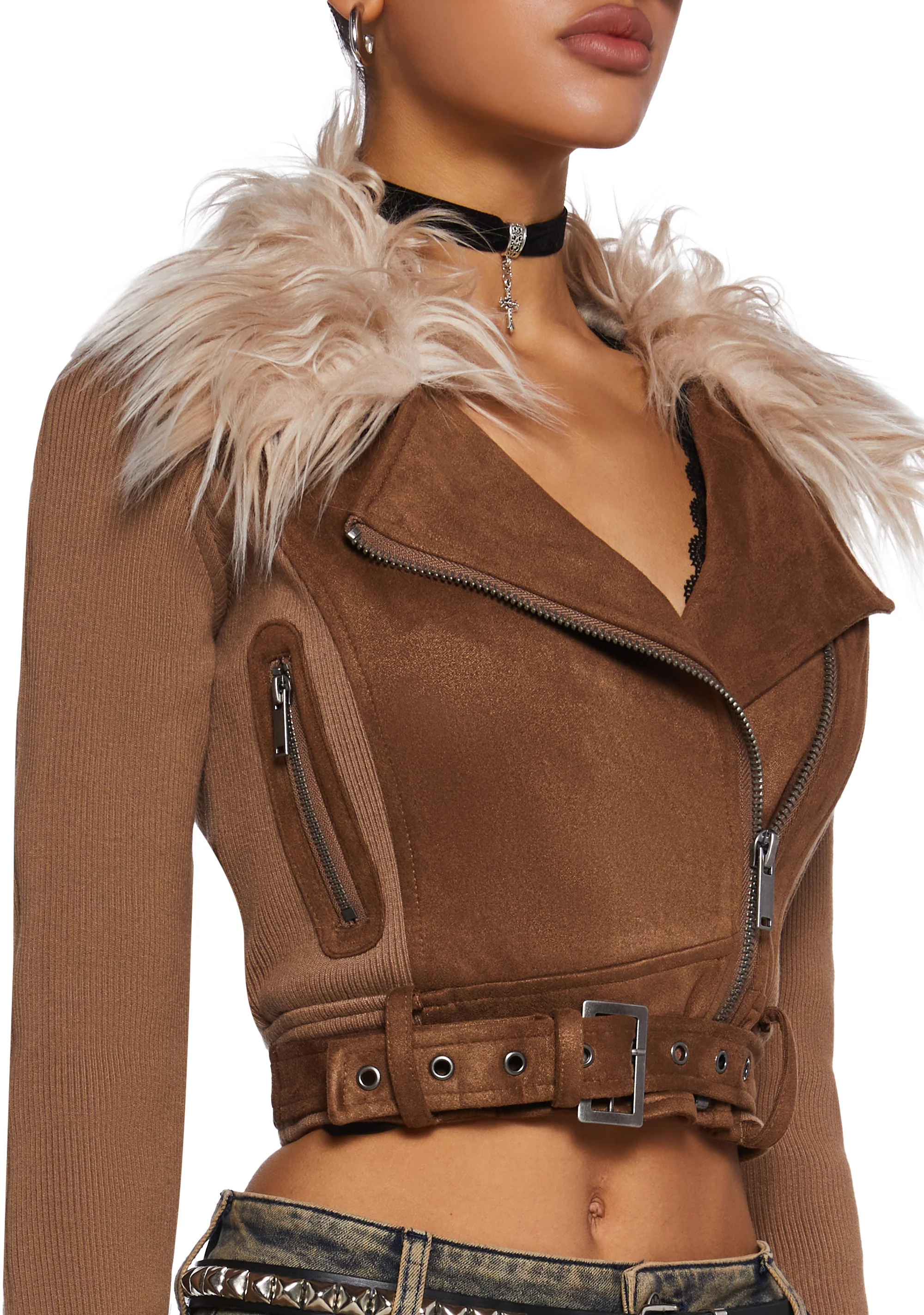 One True Pairing Moto Jacket - Image 5