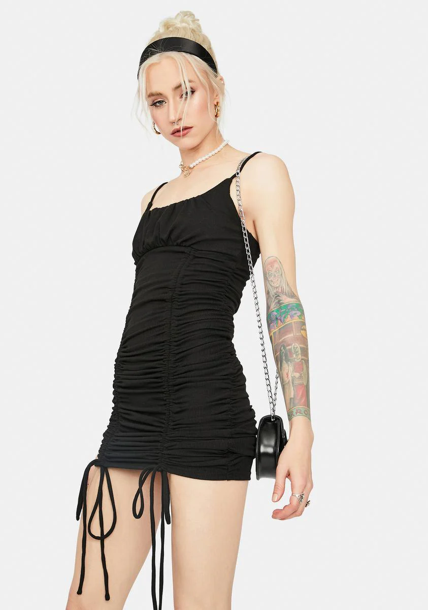 Only A Feeling Ruched Slip Dress - Image 2