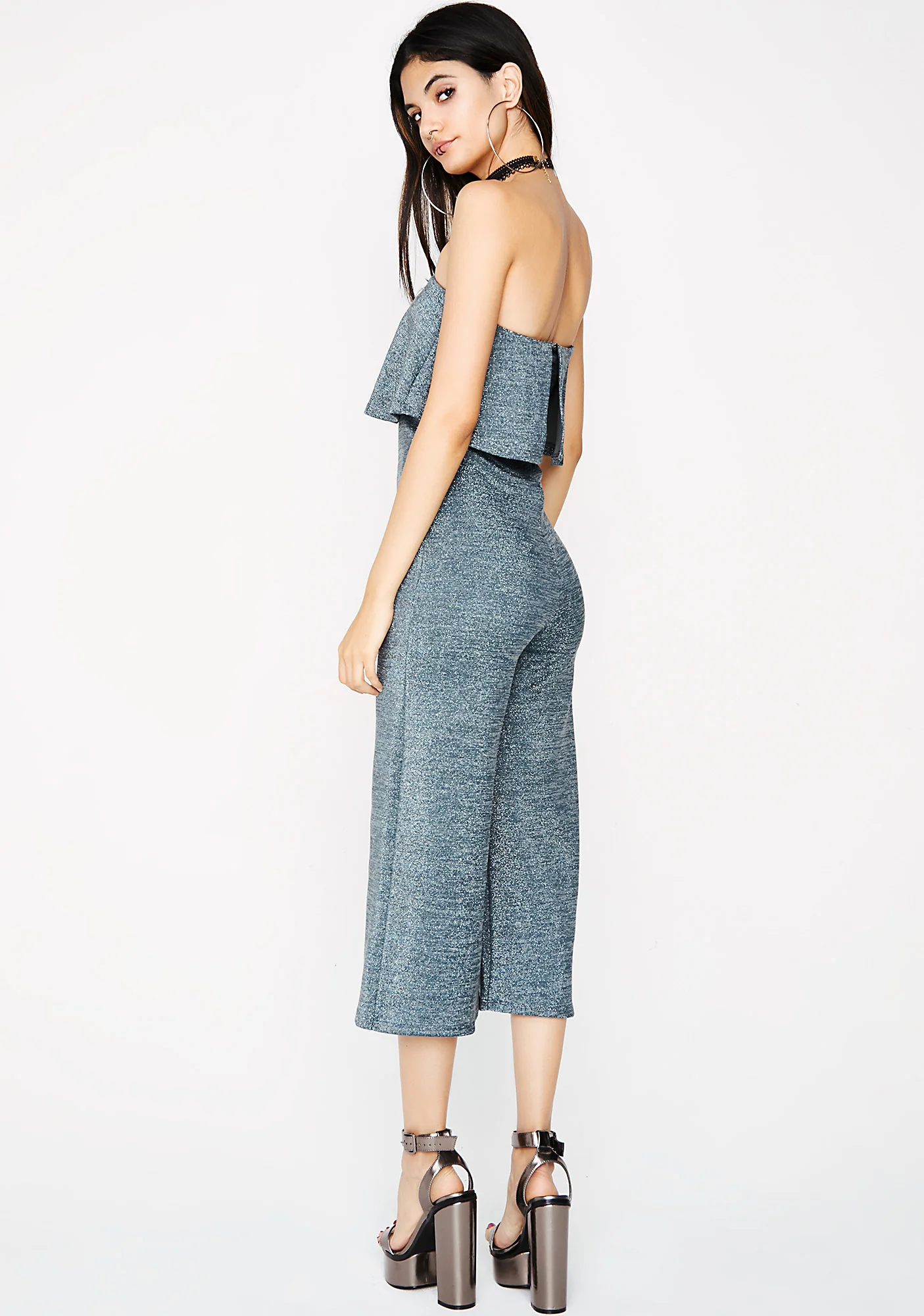Only Girl Ruffle Jumpsuit - Image 2