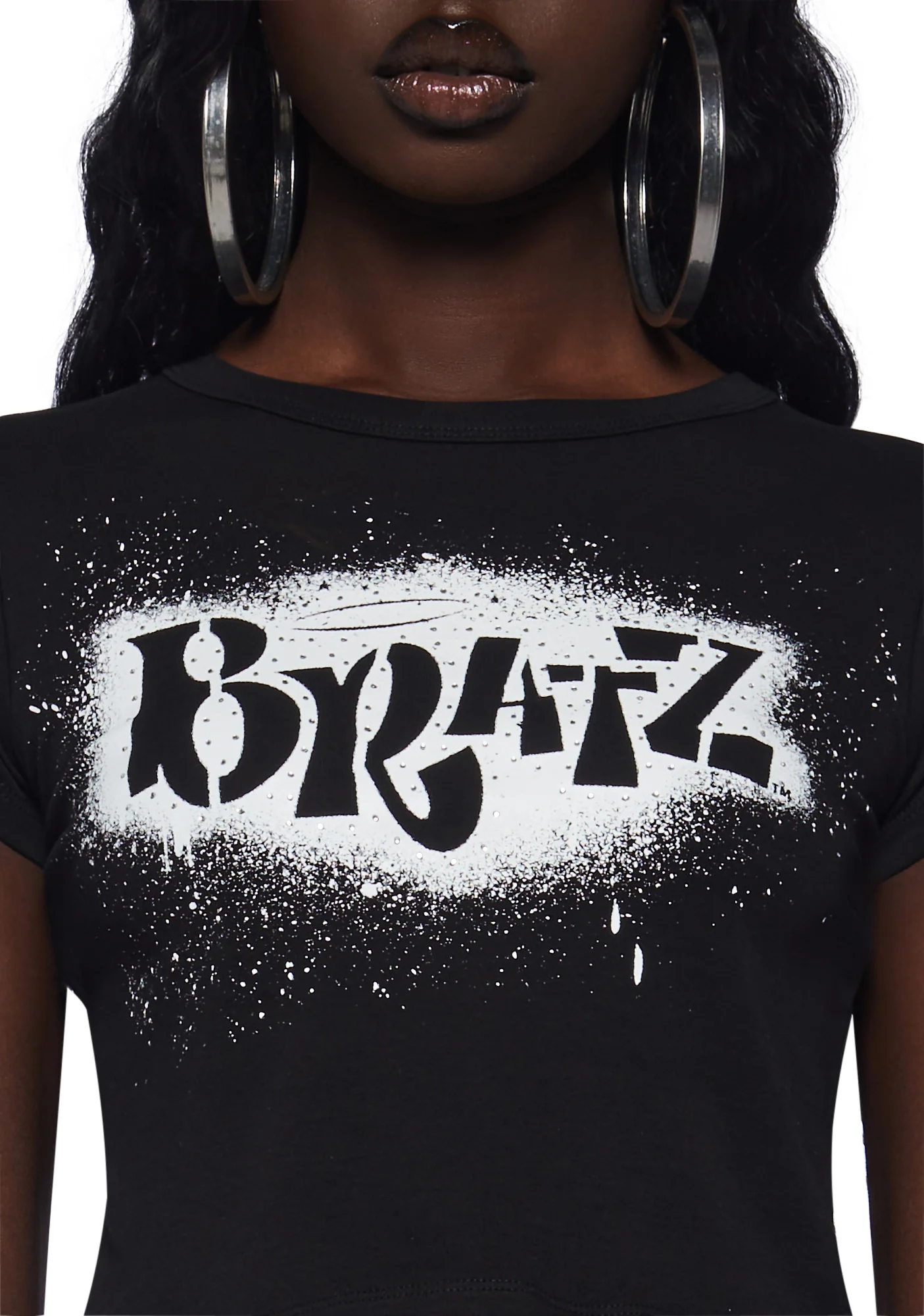 Only Girls Baby Tee- Black - Image 5