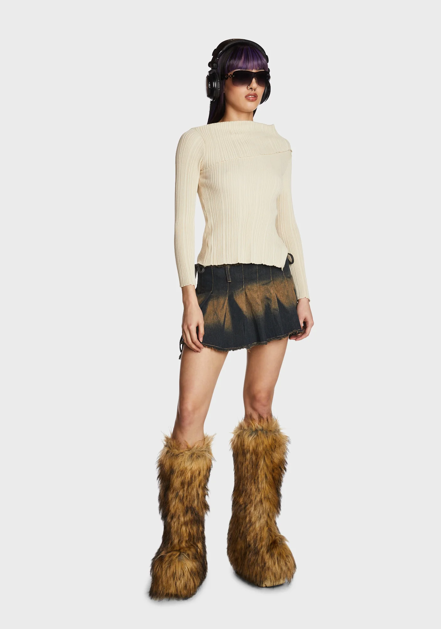 Only Necessary Pleated Top - Image 2
