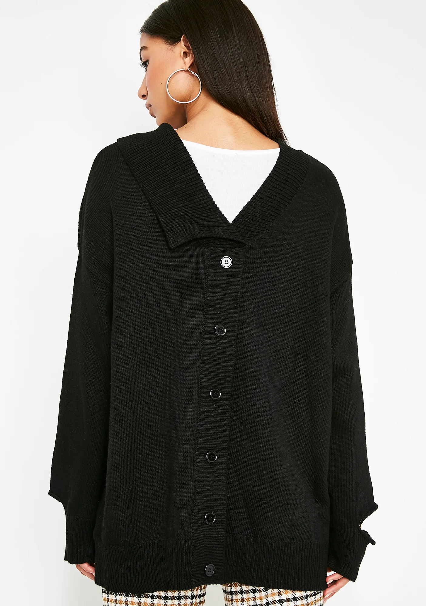 Onyx Prim N' Unproper Knit Cardigan - Image 2