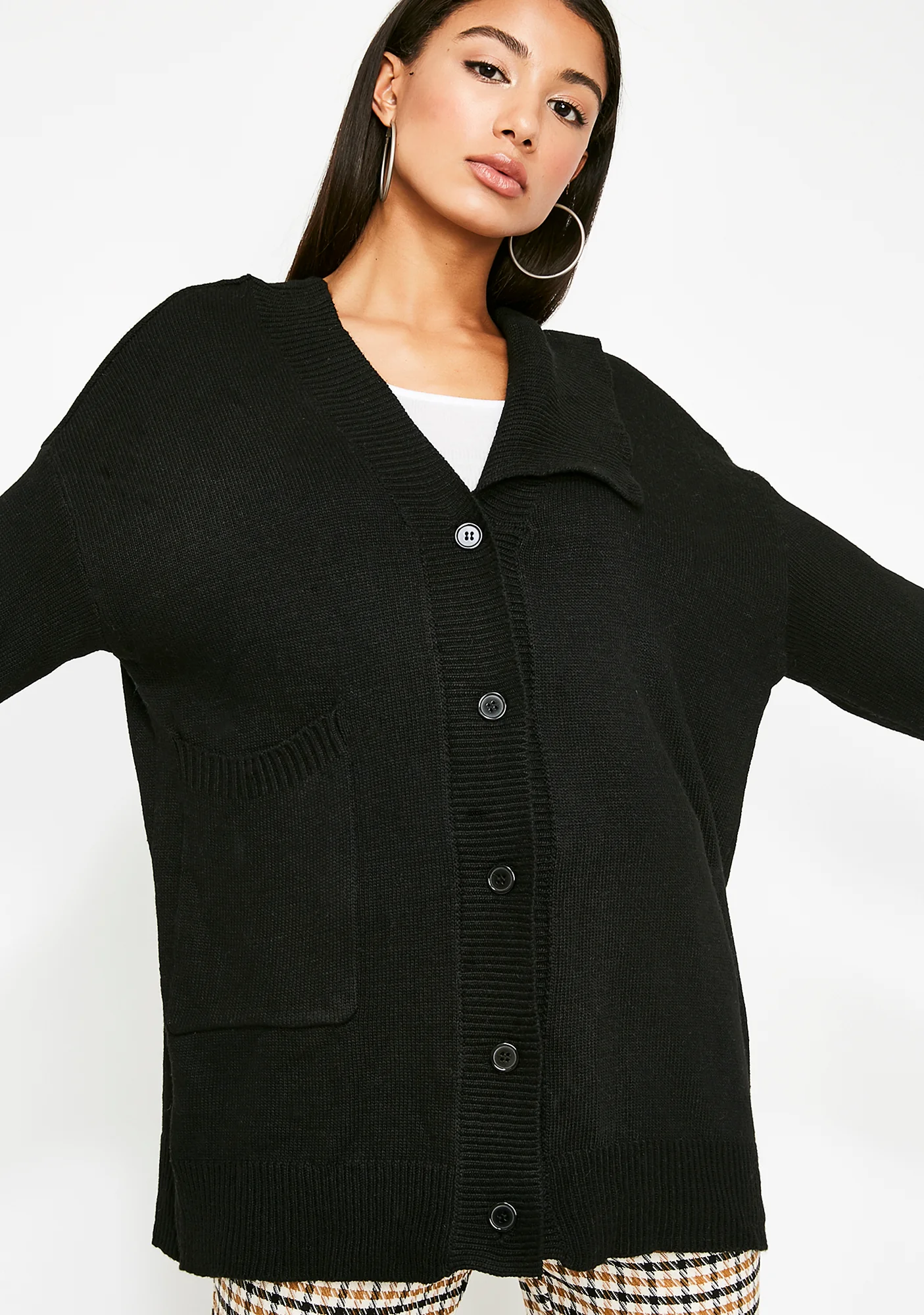 Onyx Prim N' Unproper Knit Cardigan - Image 3