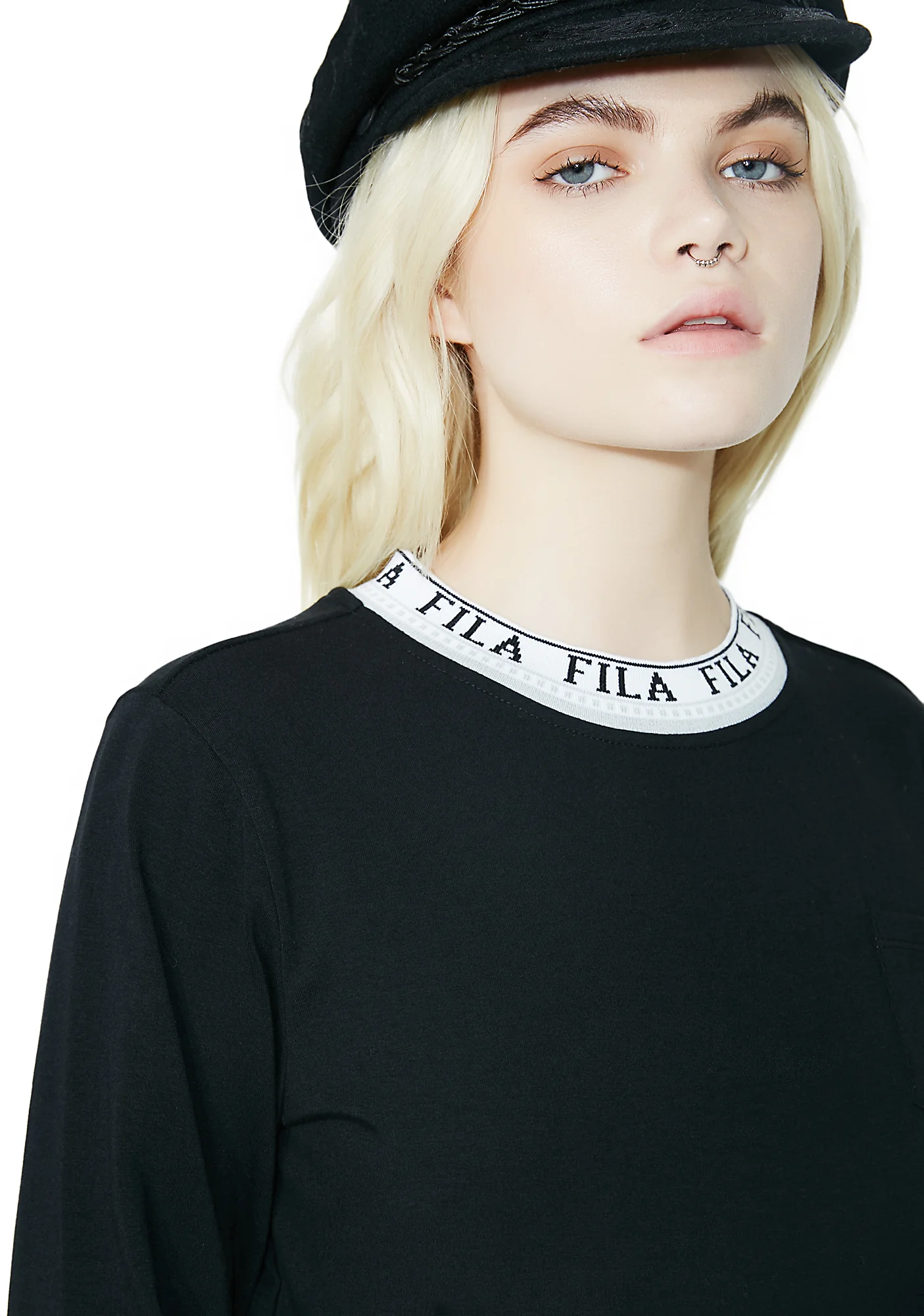 Onyx Rebecca Long Sleeve Top - Image 3