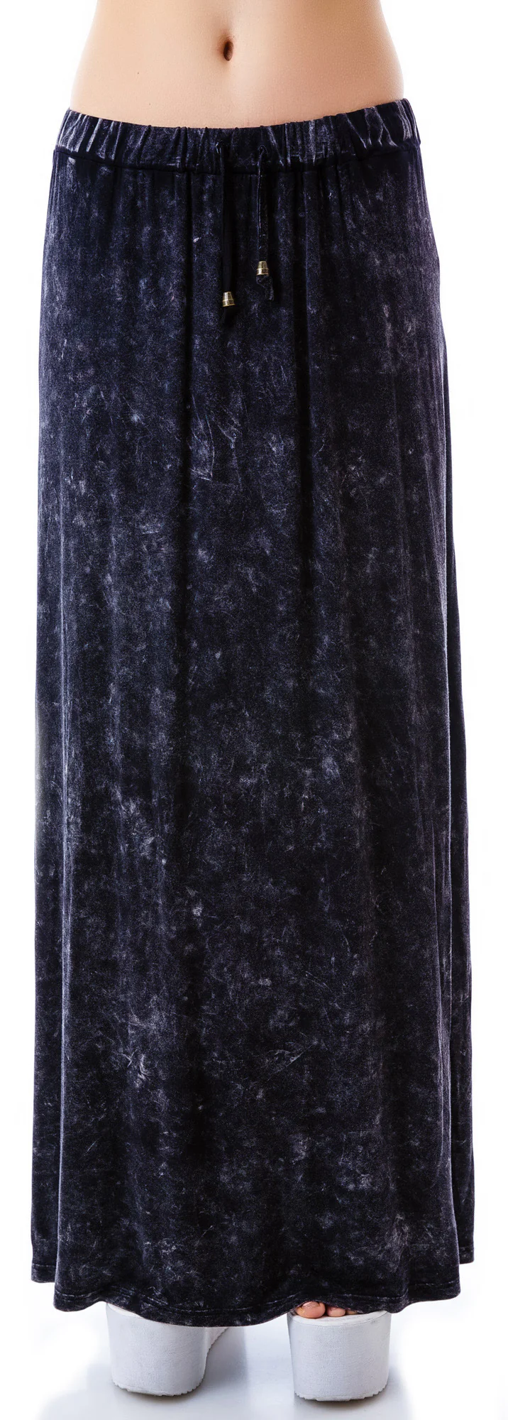Open Road Stone Wash Maxi Skirt - Image 5