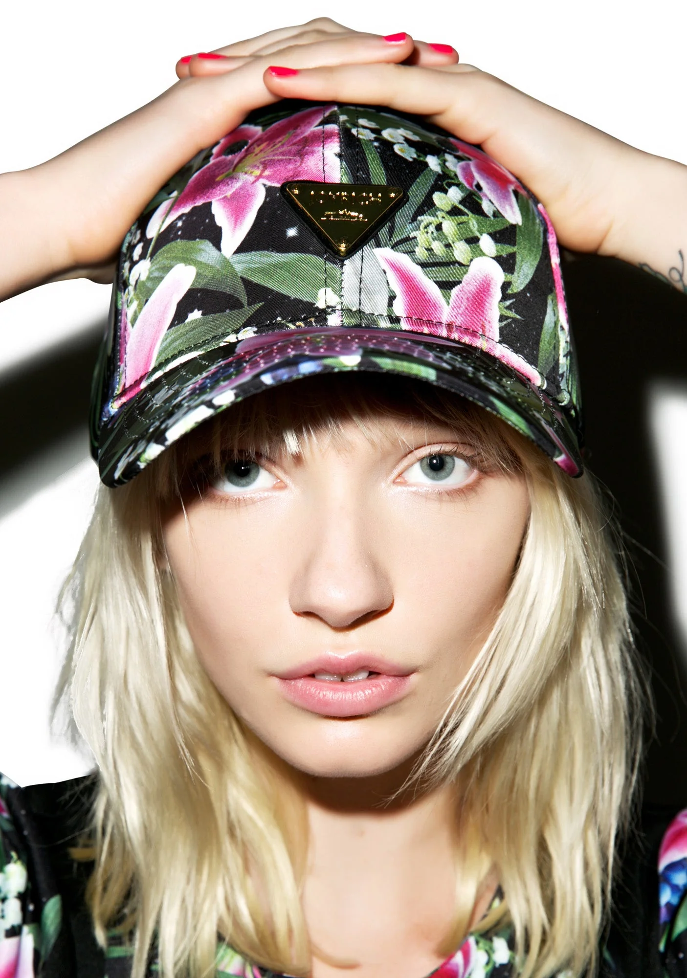Optical Garden Cap - Black - Image 7