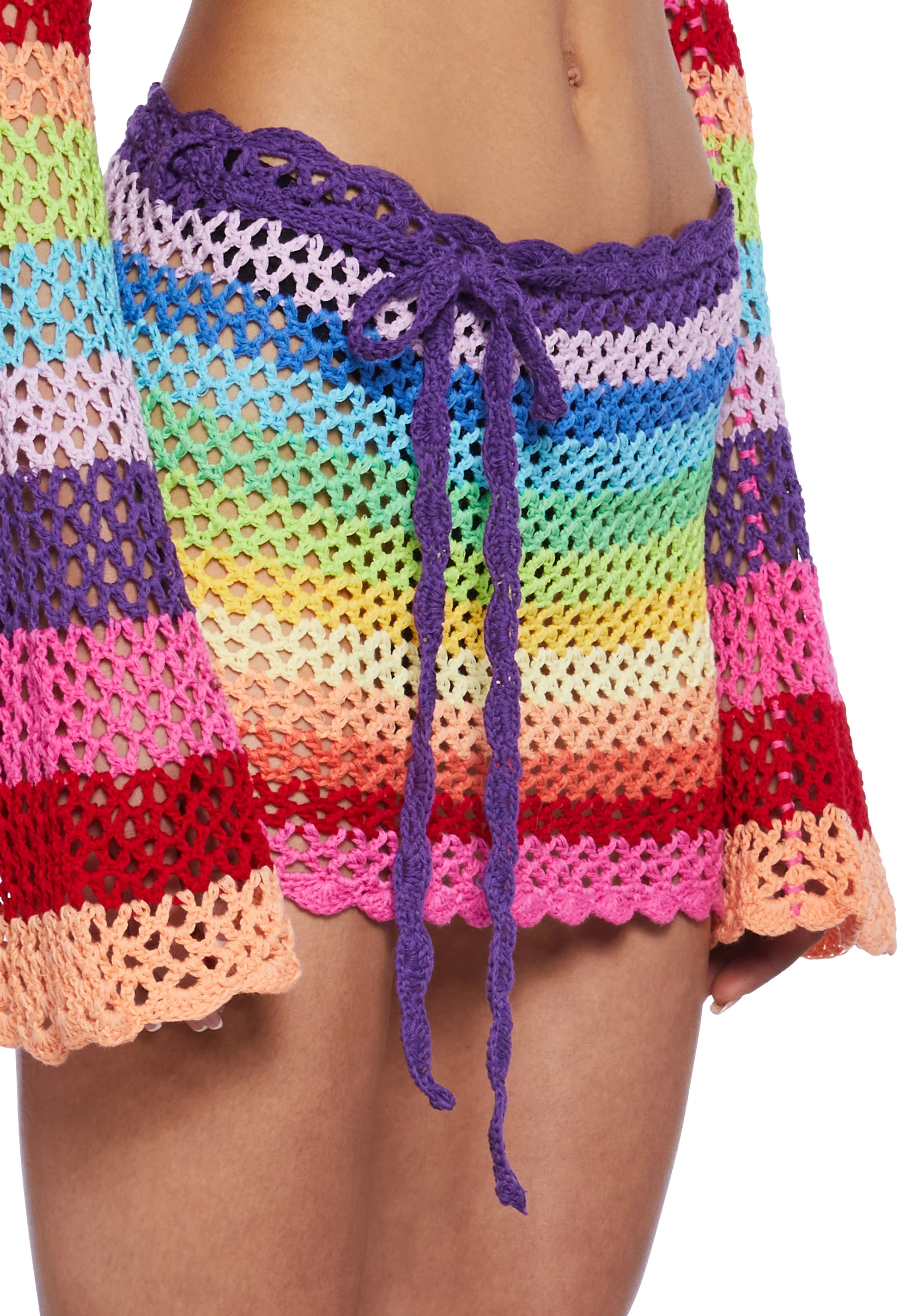 Optical Retrograde Mini Skirt - Image 3