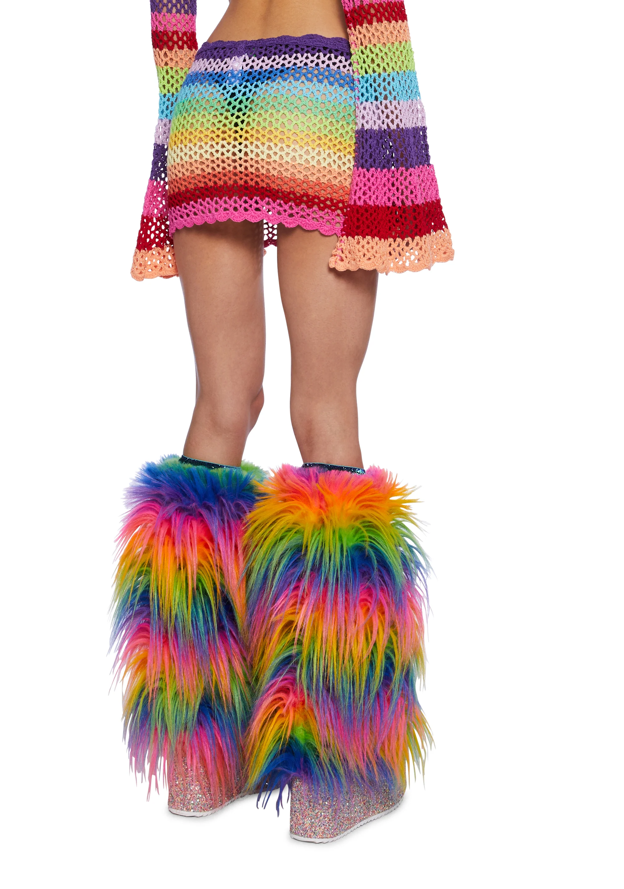 Optical Retrograde Mini Skirt - Image 5