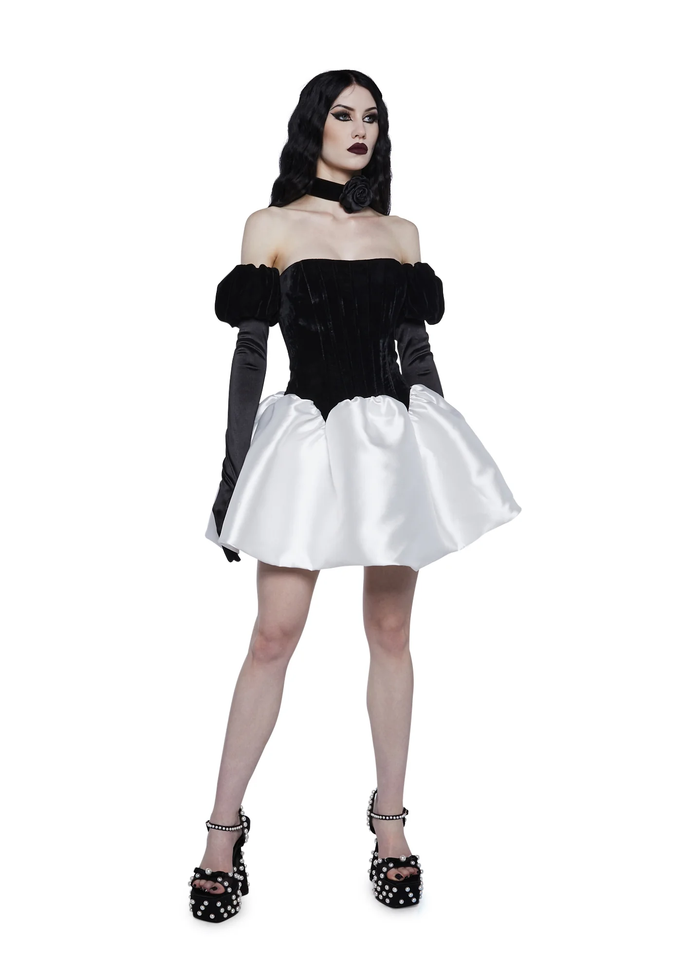 Opulent Dreams Mini Dress - Image 6