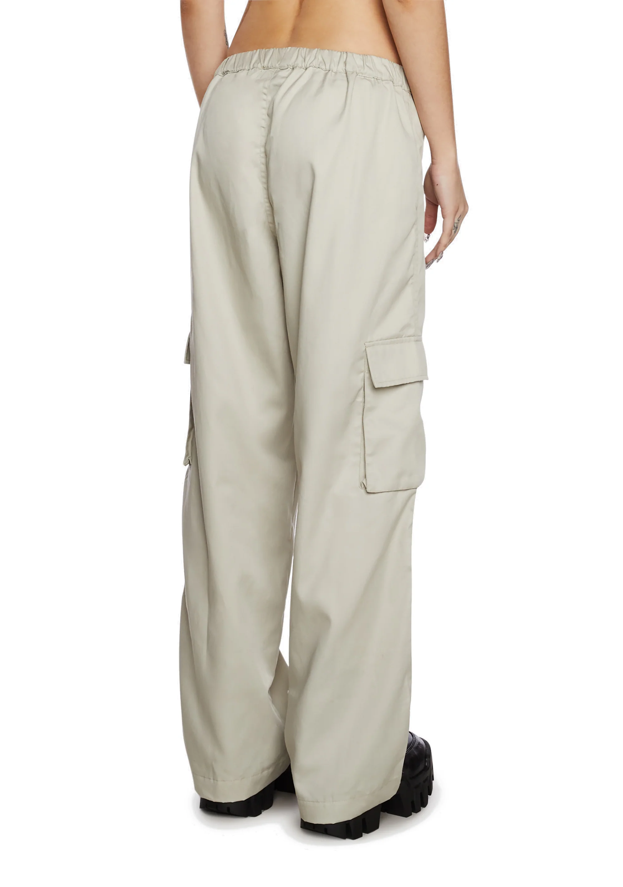 Oriells Cargo Trousers - Off White - Image 4