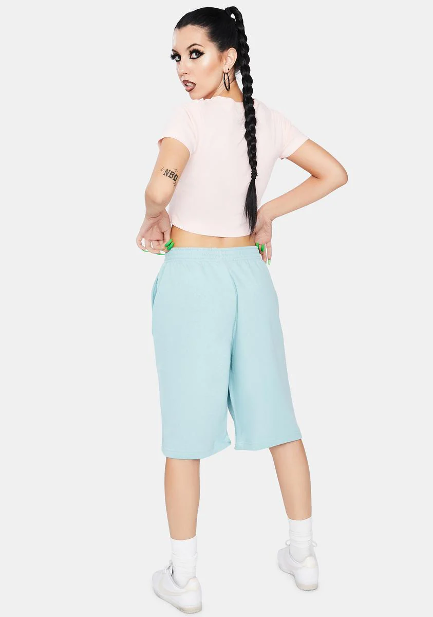 Outline Flame Sport Shorts - Image 4
