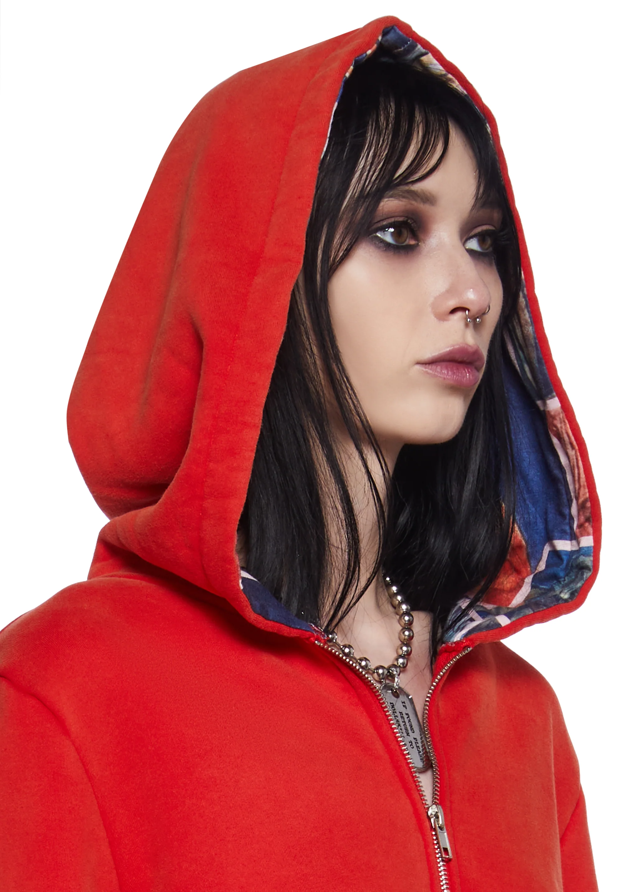 Over The Moon Cropped Hoodie - Image 6