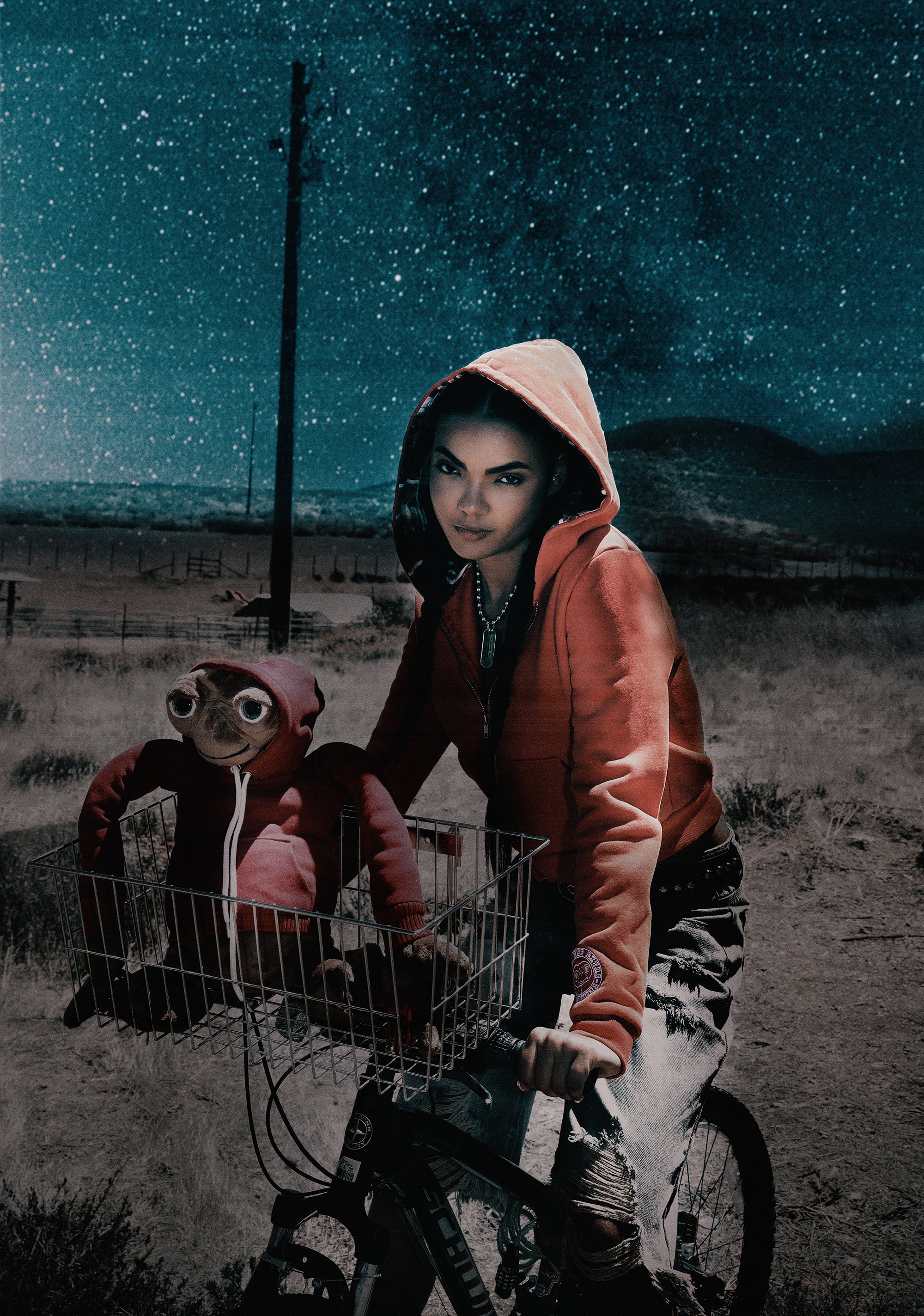 Over The Moon Cropped Hoodie - Image 7