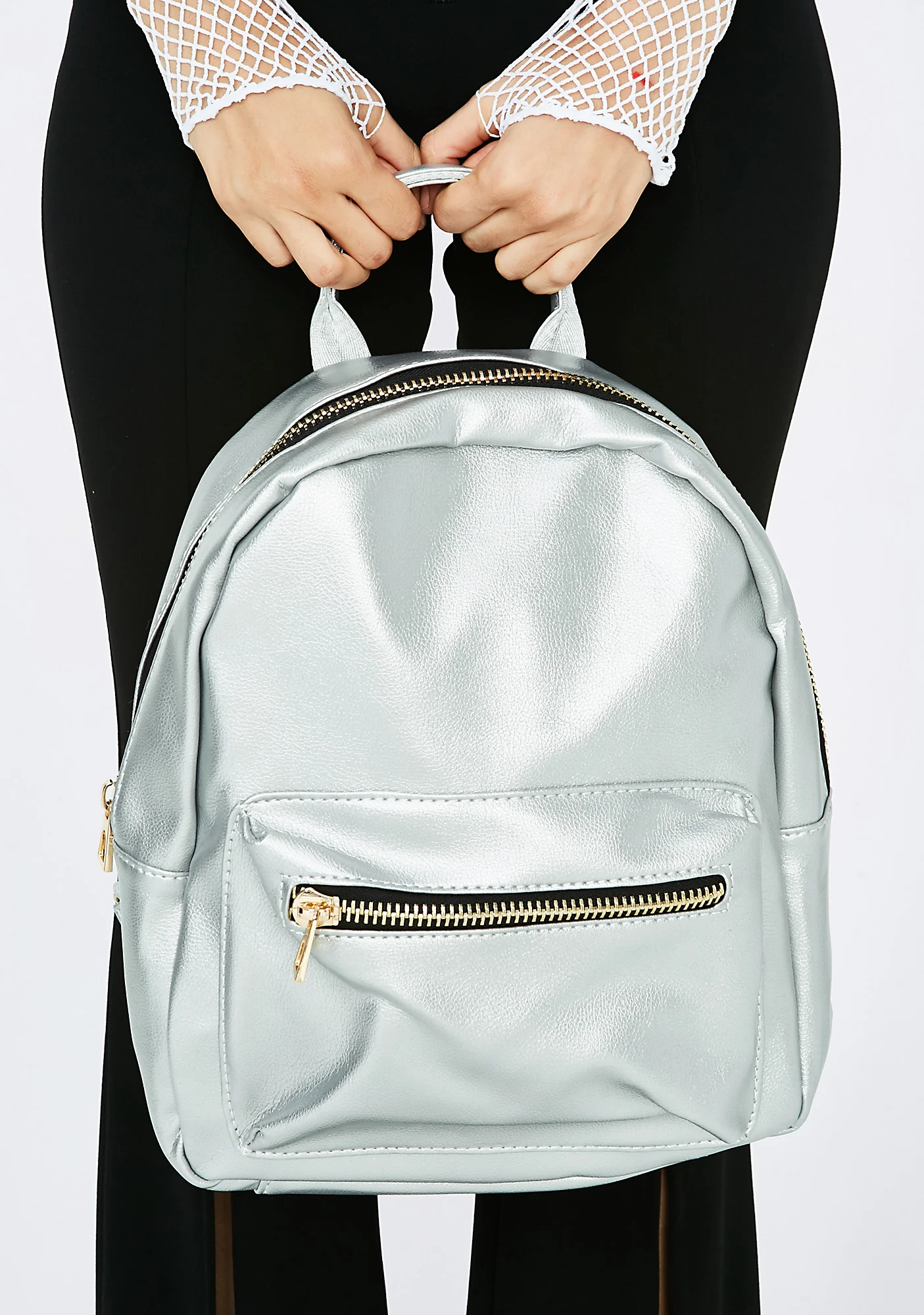 Over The Moon Metallic Backpack - Image 2