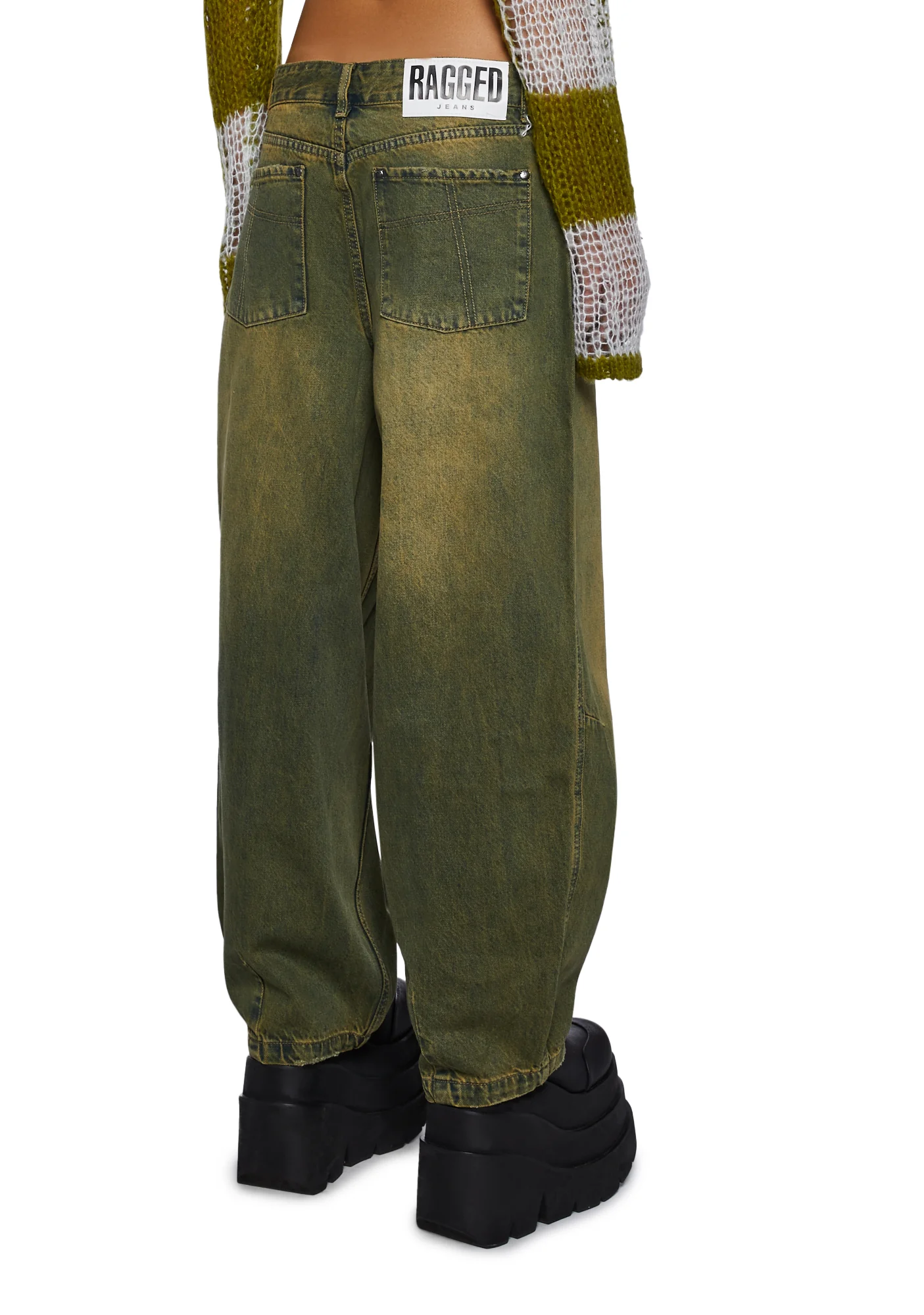 Overdye Goliath Khaki Jeans - Image 4