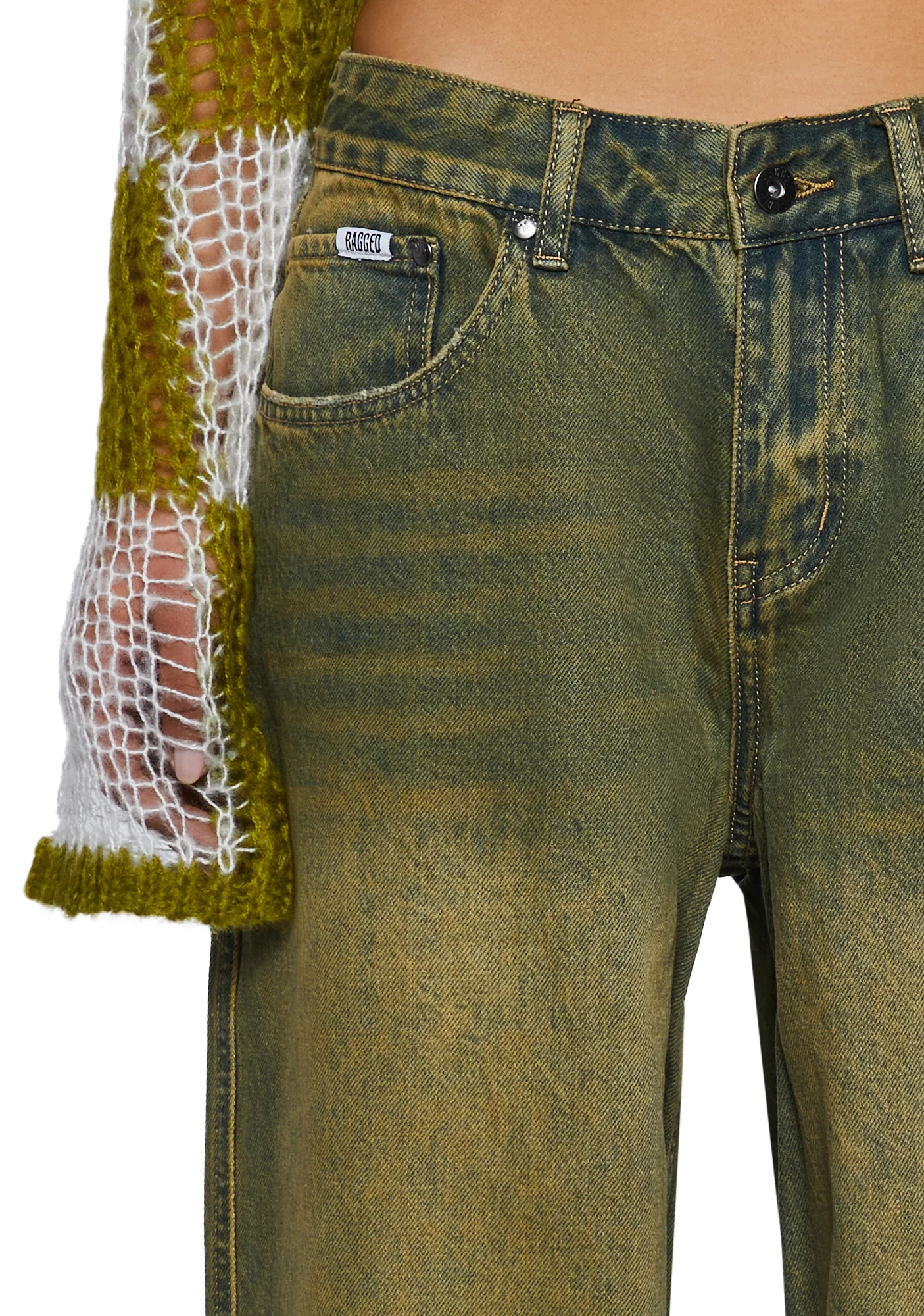 Overdye Goliath Khaki Jeans - Image 5