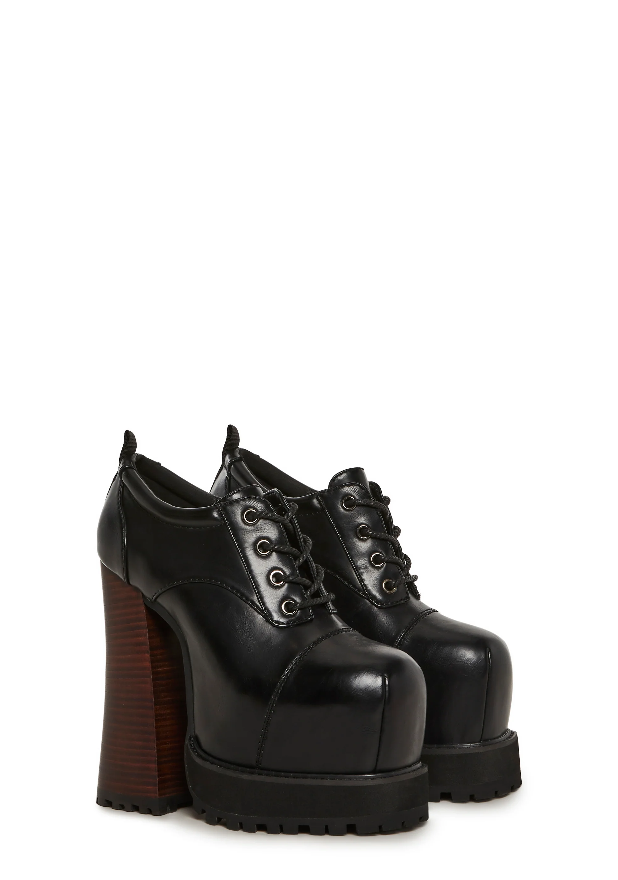 Aura Vibes Platform Oxfords - Image 4