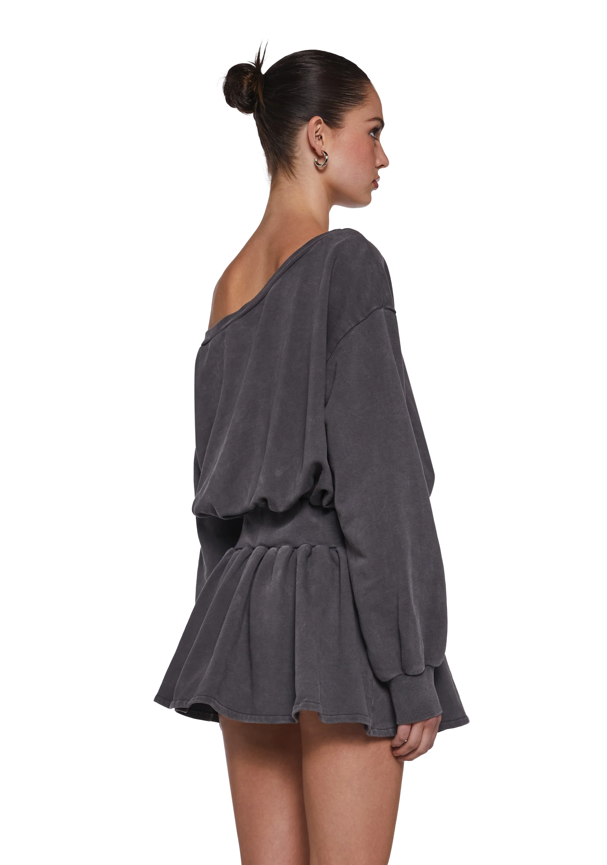 Fingers Crossed Sweatshirt Dress - Image 3