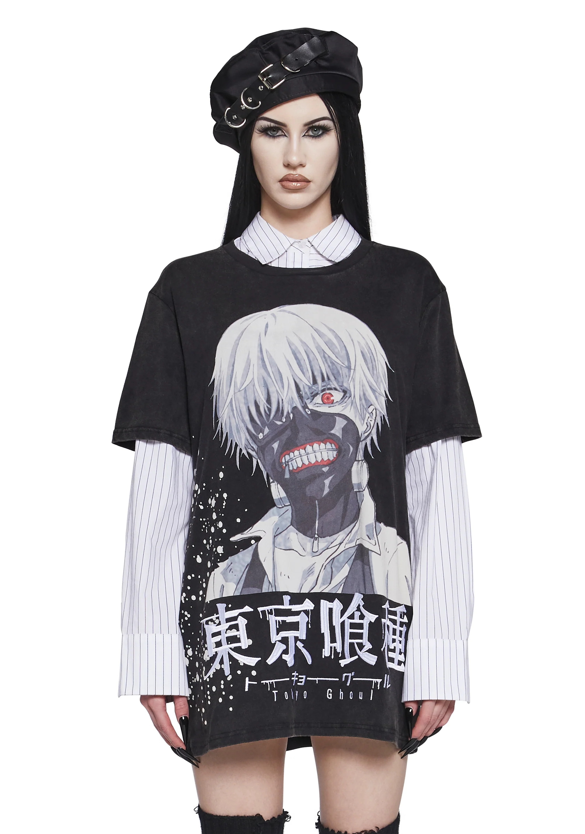 Ken Kaneki Oversized Graphic Tee - Image 8