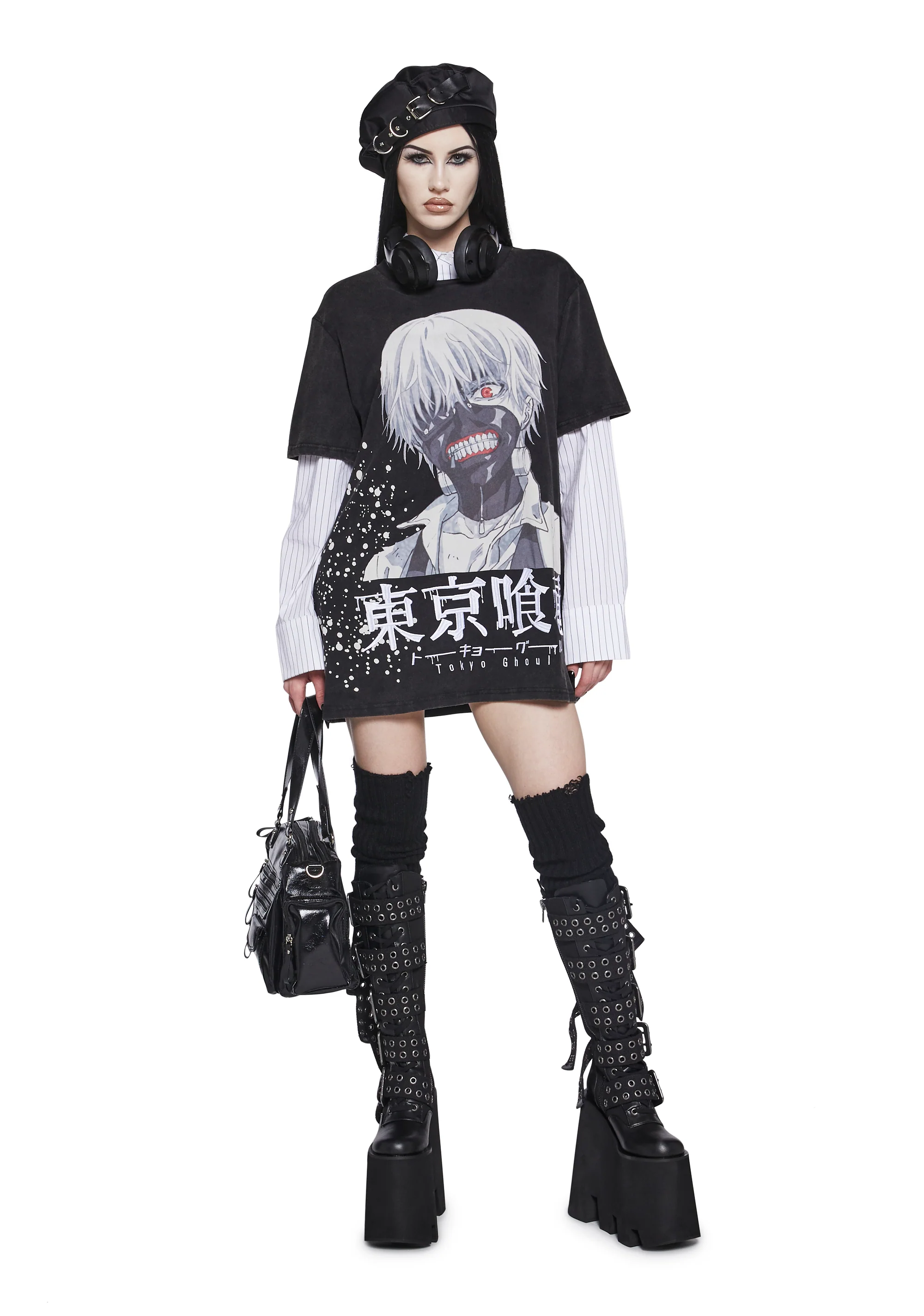 Ken Kaneki Oversized Graphic Tee - Image 9