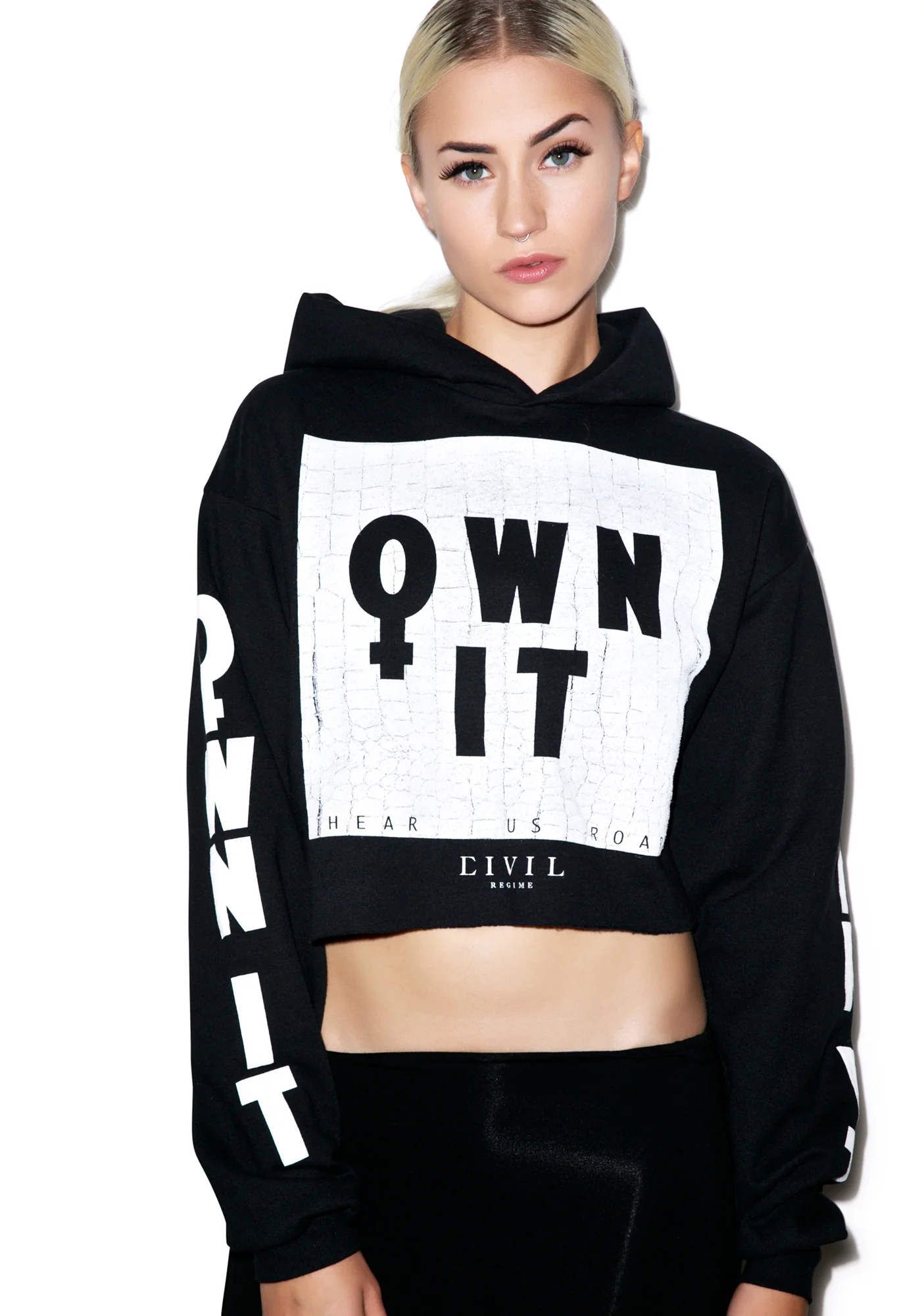 Own It Crop Pullover - Image 3