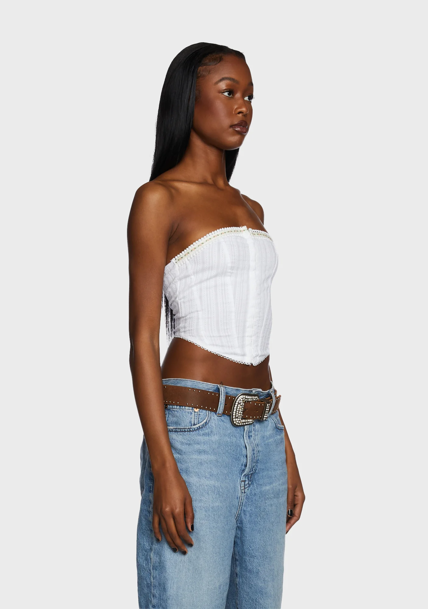 Palm To Palm Corset Top - Image 4