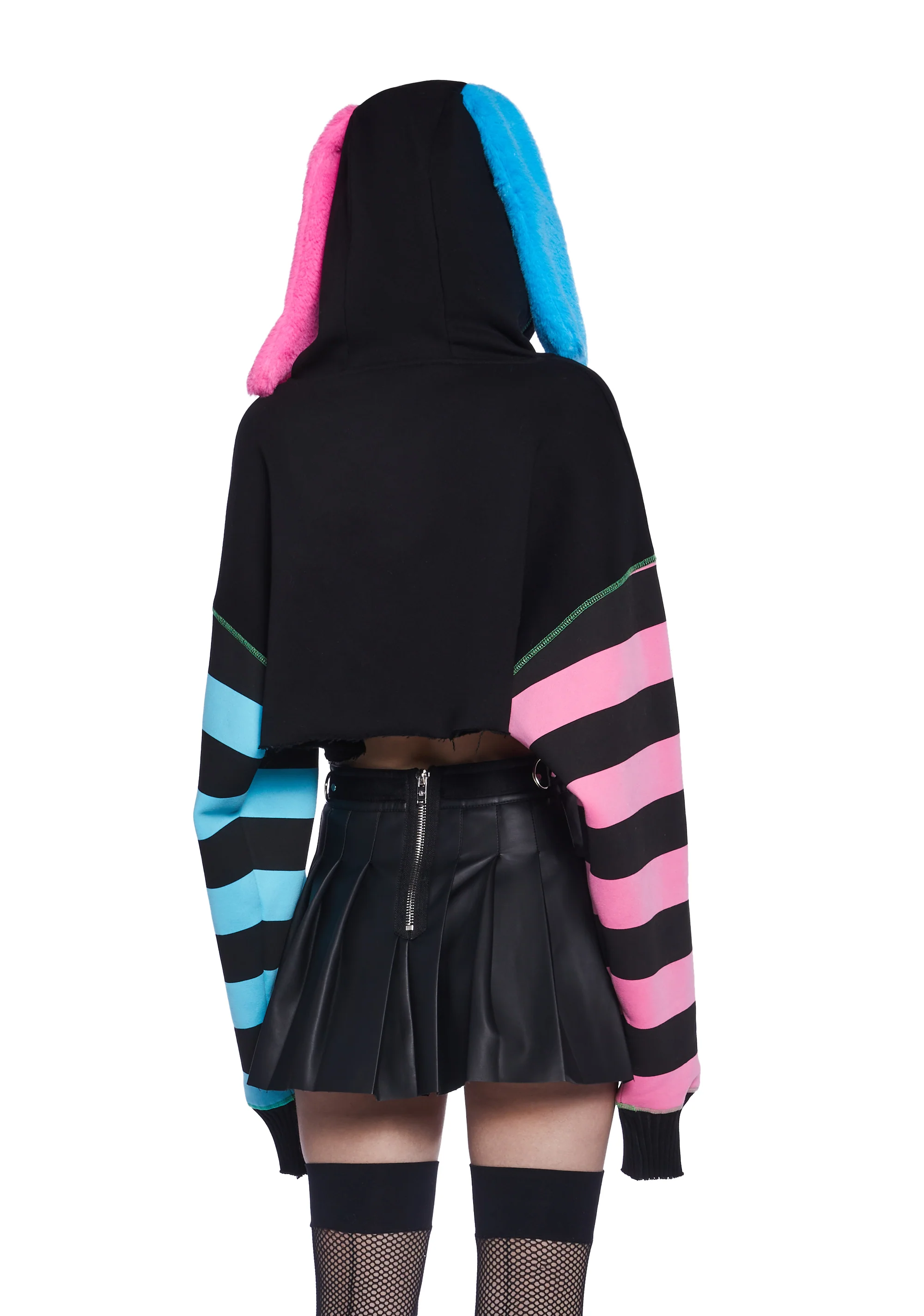 Pancake Popple Cropped Hoodie - Image 4