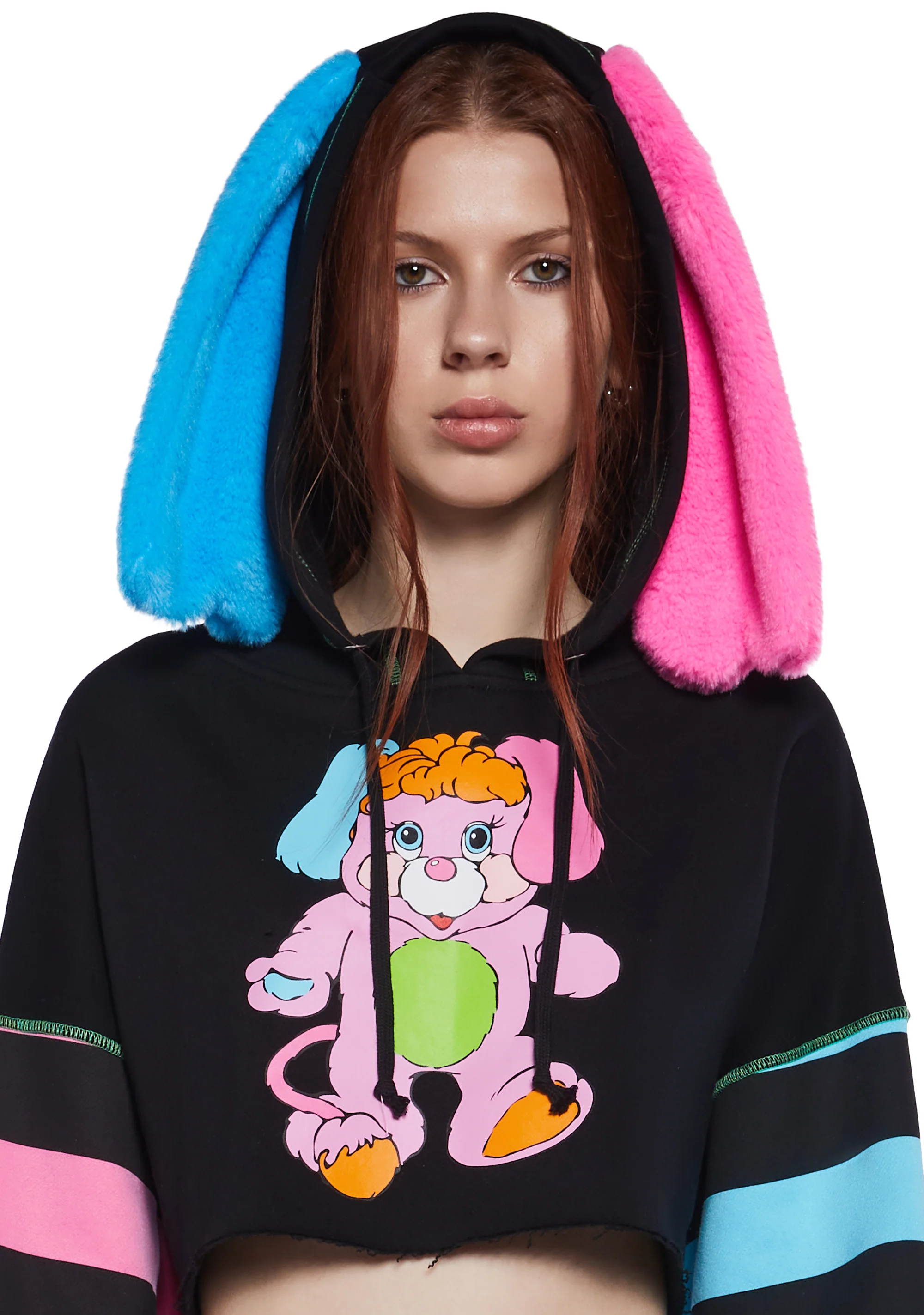 Pancake Popple Cropped Hoodie - Image 5