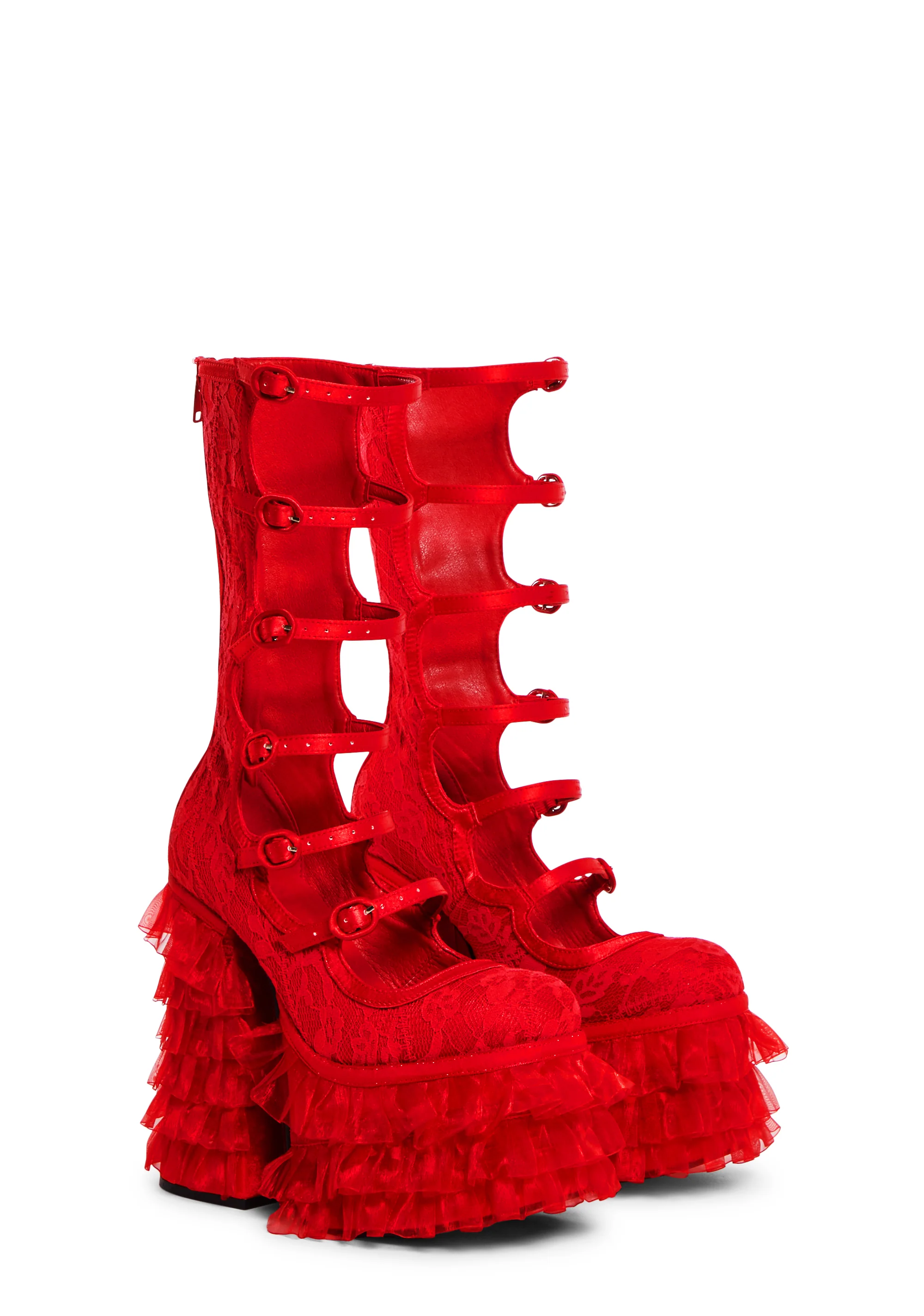 Paranormal Bride Platform Boots - Image 3