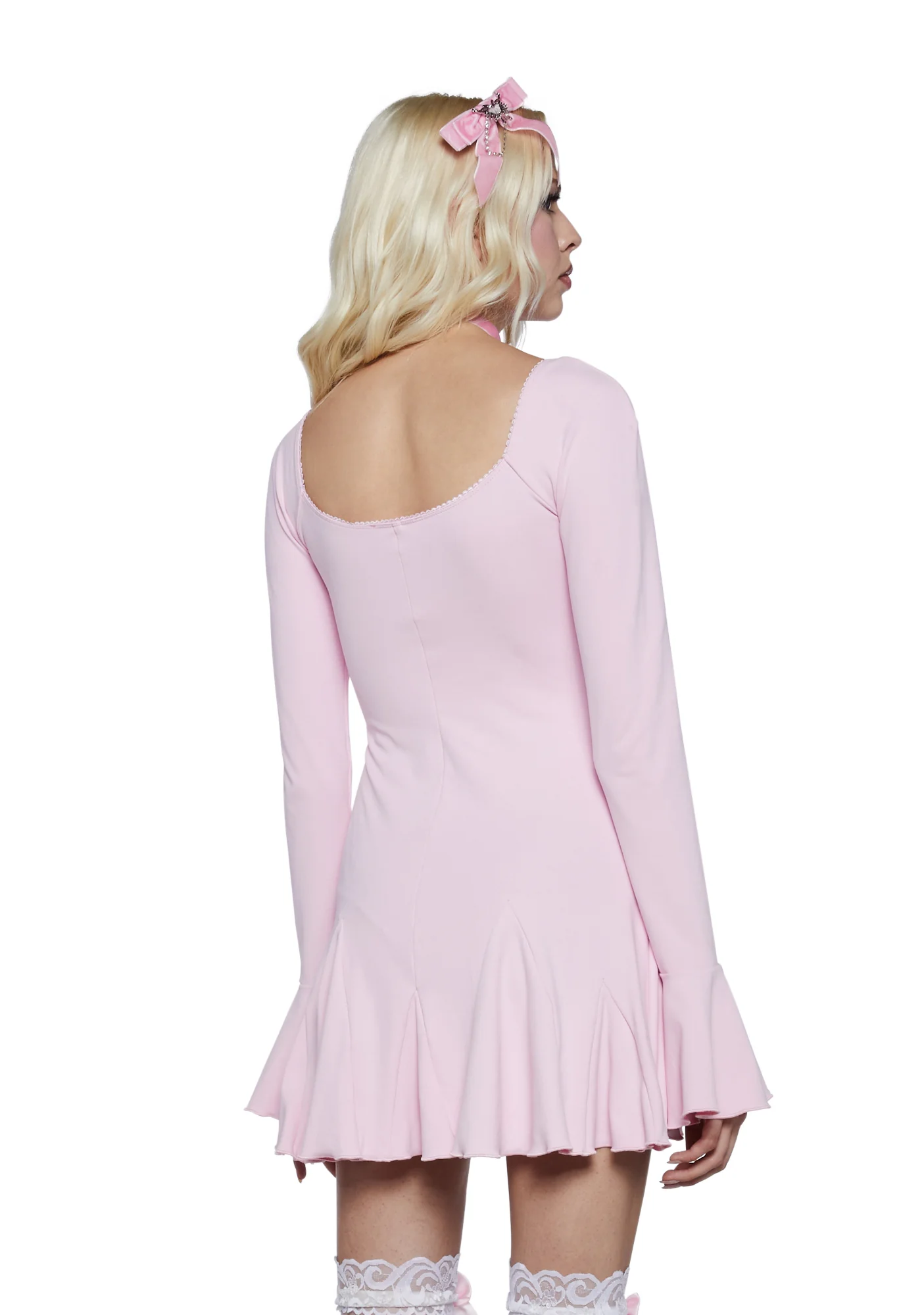 Passionate Notes Mini Dress - Image 4
