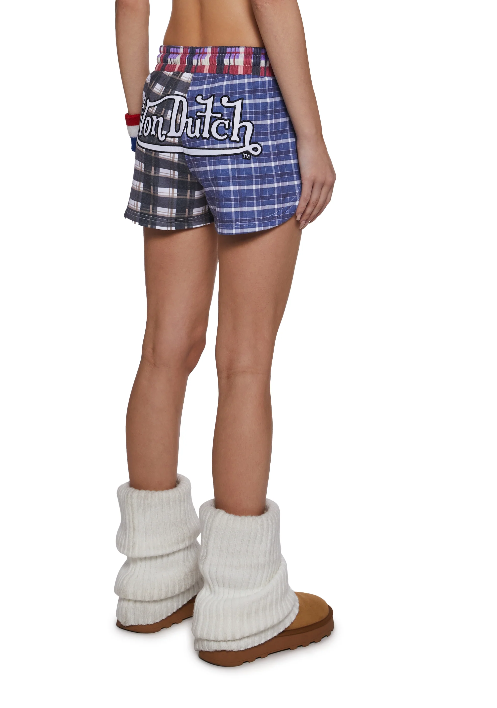 Patchwork Lounge Shorts - Image 4