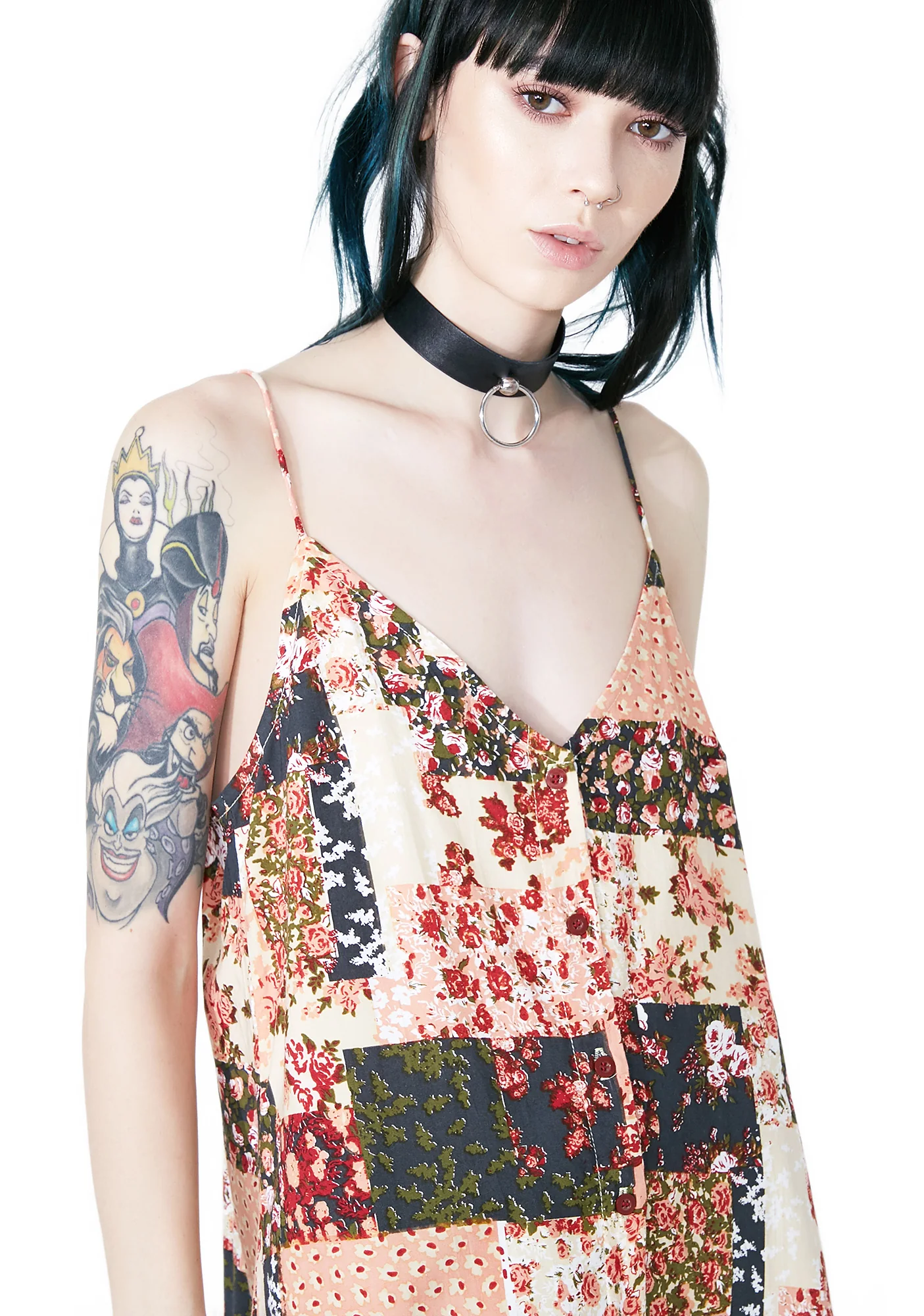 Patchwork Sanna Slip Dress - Image 2