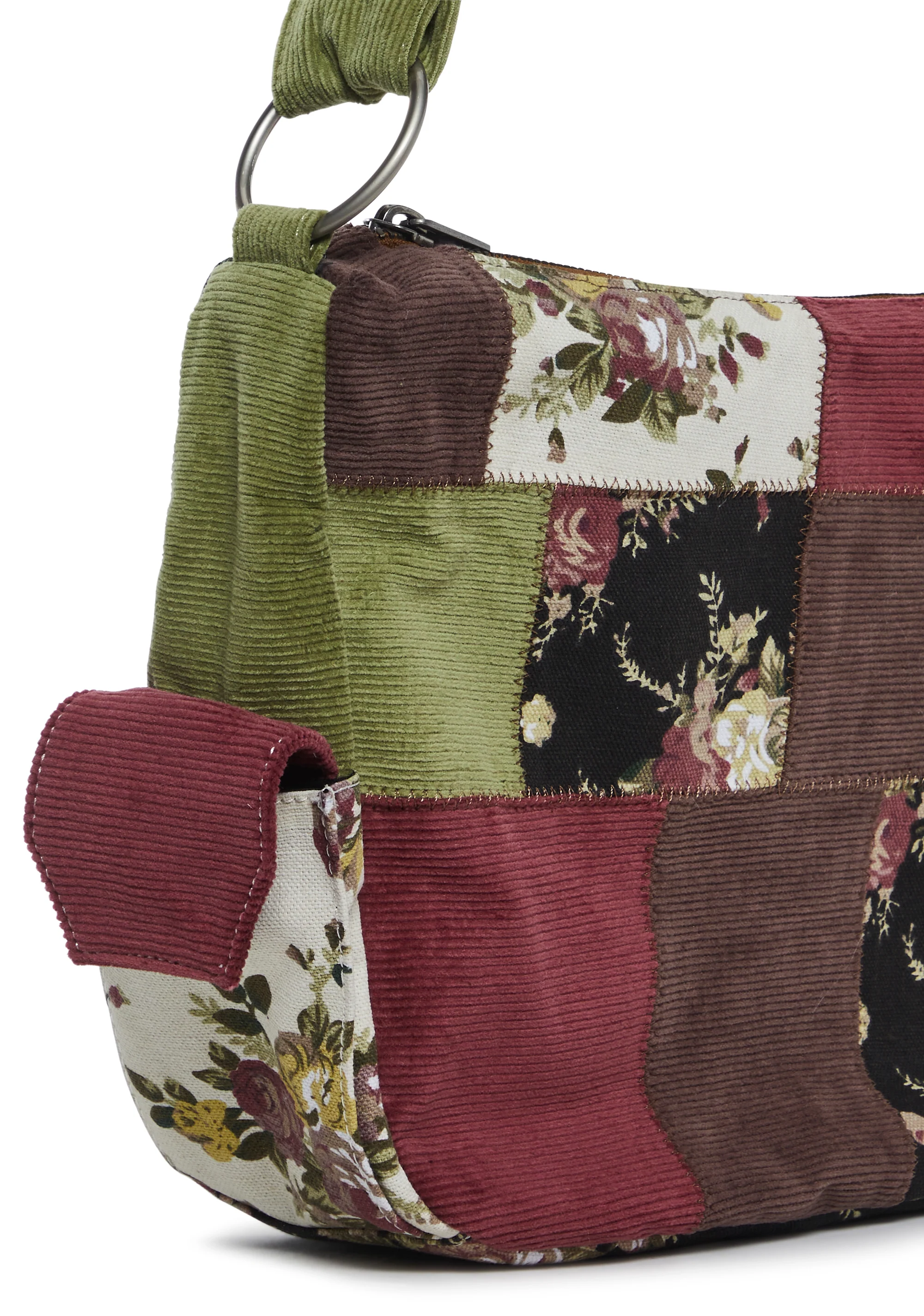 Patchwork Shoulder Bag - Image 4