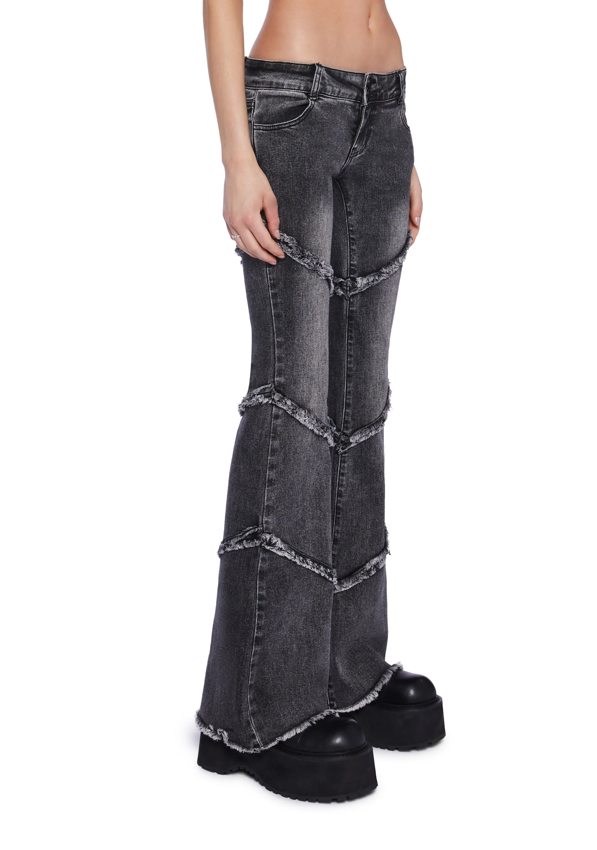Pavement Pizzazz Flare Jeans - Image 3
