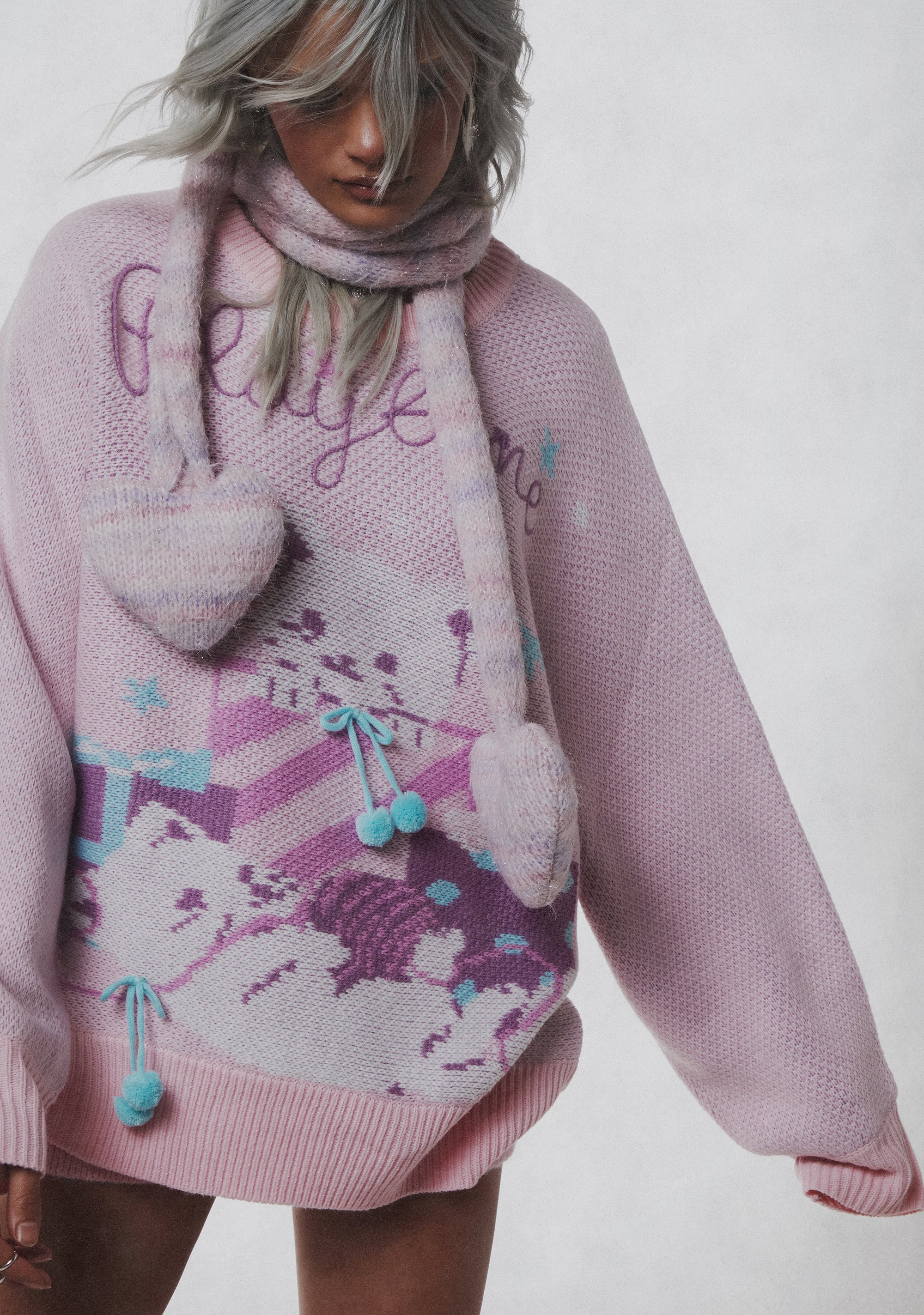 Paws And Surprises Intarsia Sweater - Image 11
