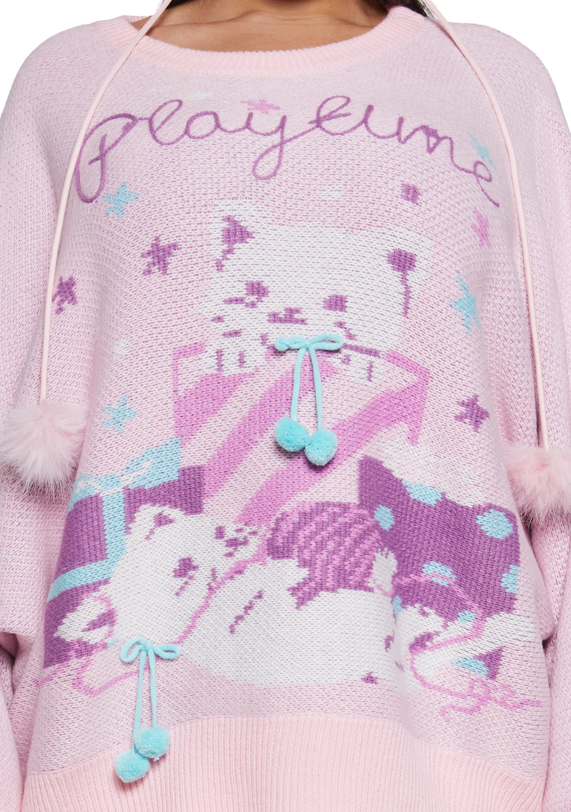 Paws And Surprises Intarsia Sweater - Image 9