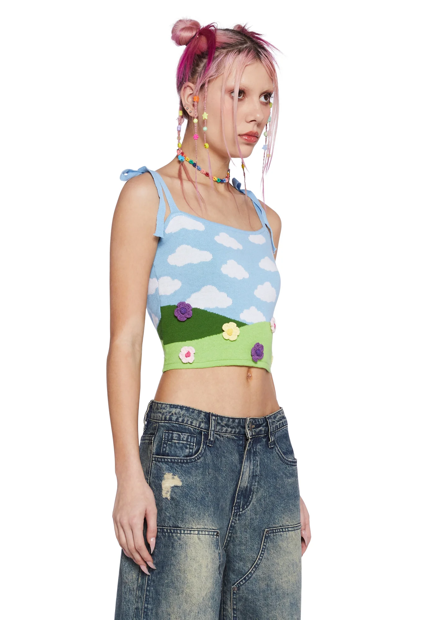 Peaceful Acres Crop Top - Image 3