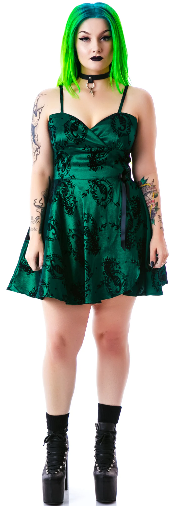 Peacockin' Party Dress - Image 3