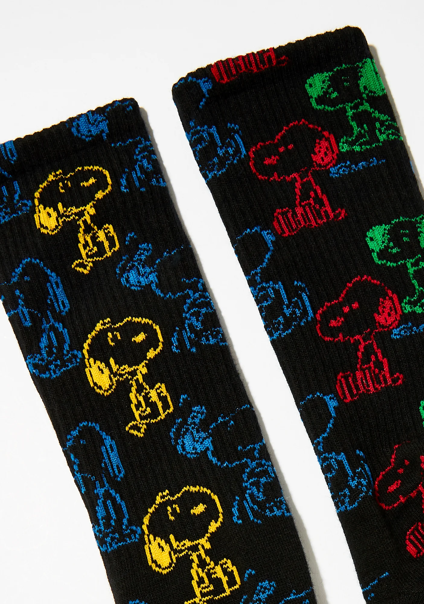 Peanuts Colors Crew Socks - Image 2
