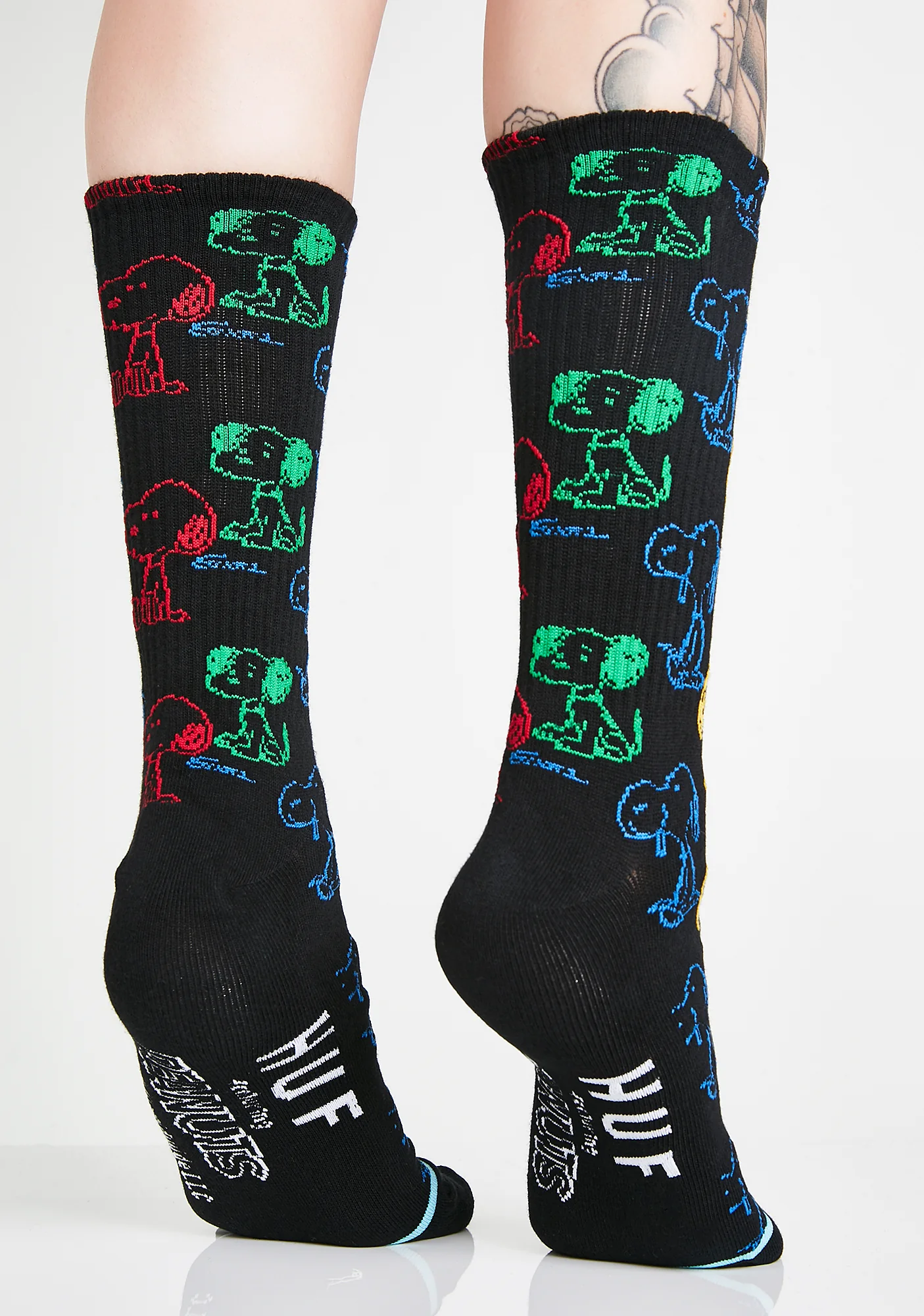 Peanuts Colors Crew Socks - Image 4