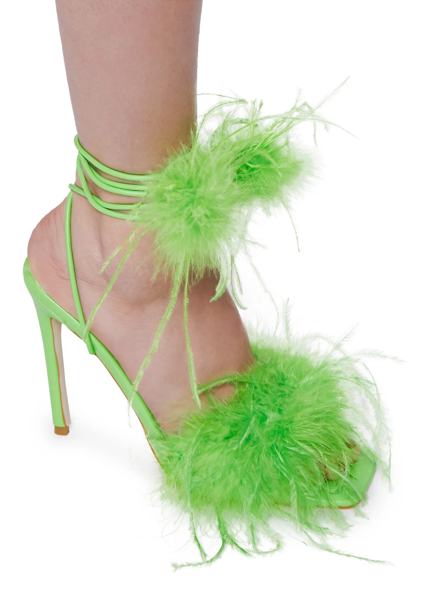Penn Feather Heels- Green - Image 2