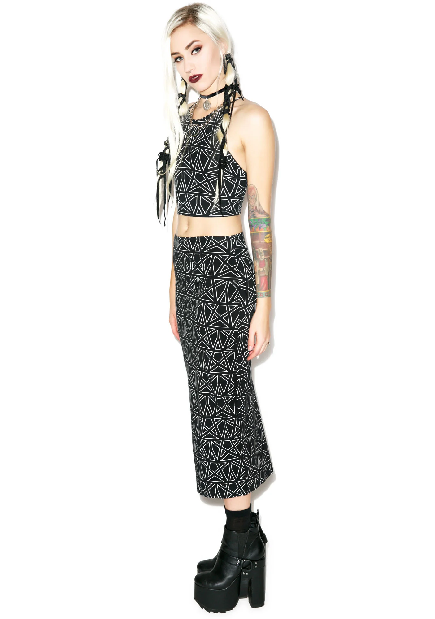 Pentagram Bobby Skirt - Image 4