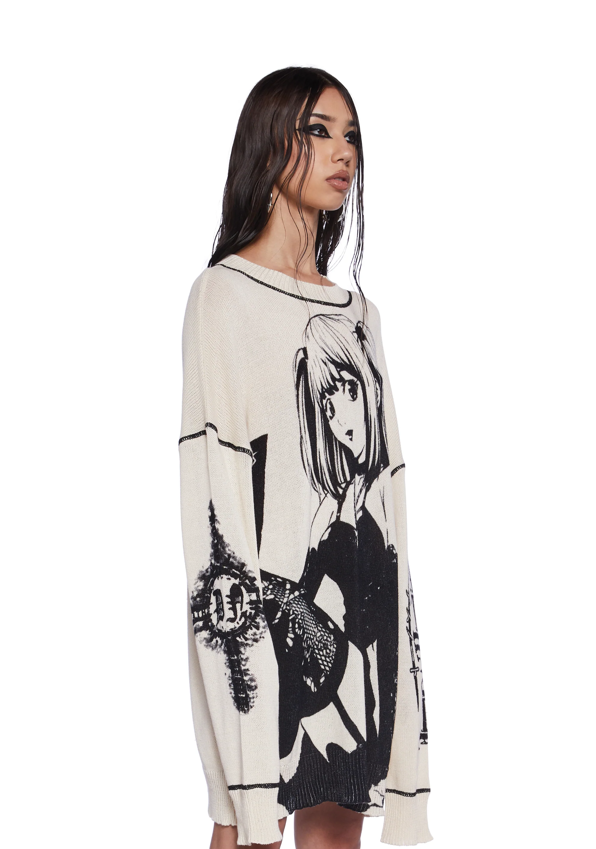 Perfect Pop Idol Oversized Sweater - Image 3
