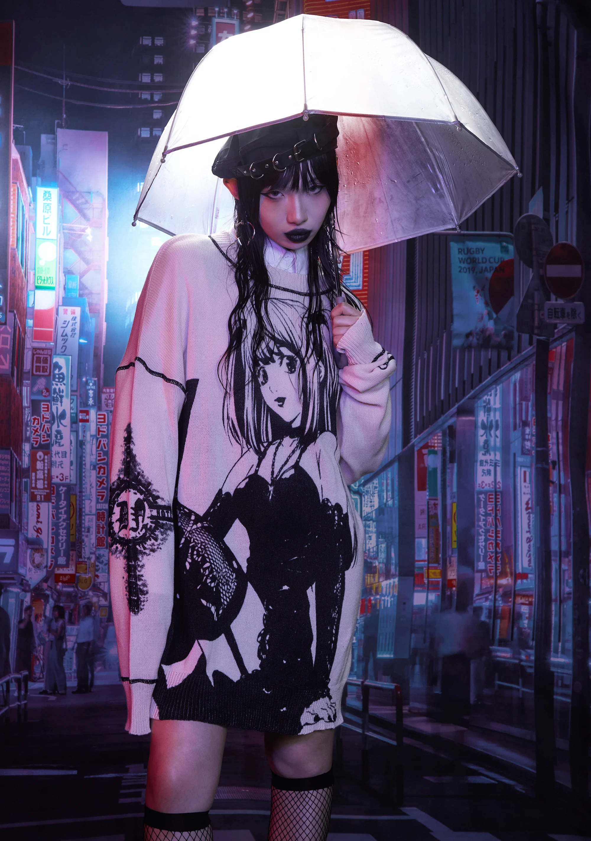 Perfect Pop Idol Oversized Sweater - Image 7