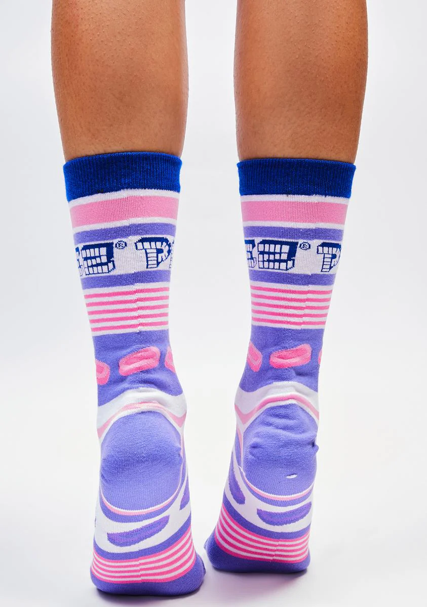 Pez Stripes Crew Socks - Image 3