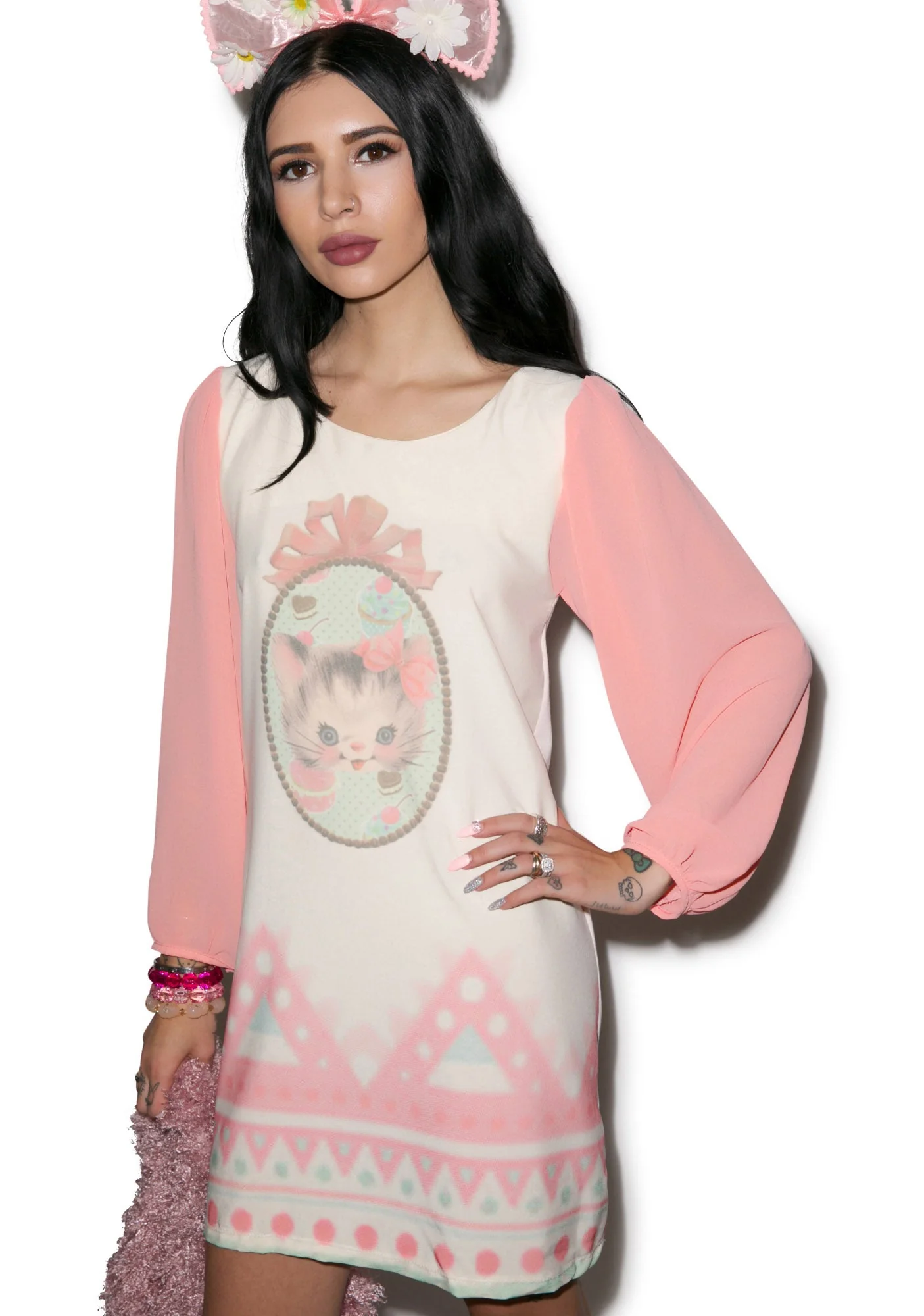 Picture Purfect Dress - Light Pink - Image 7