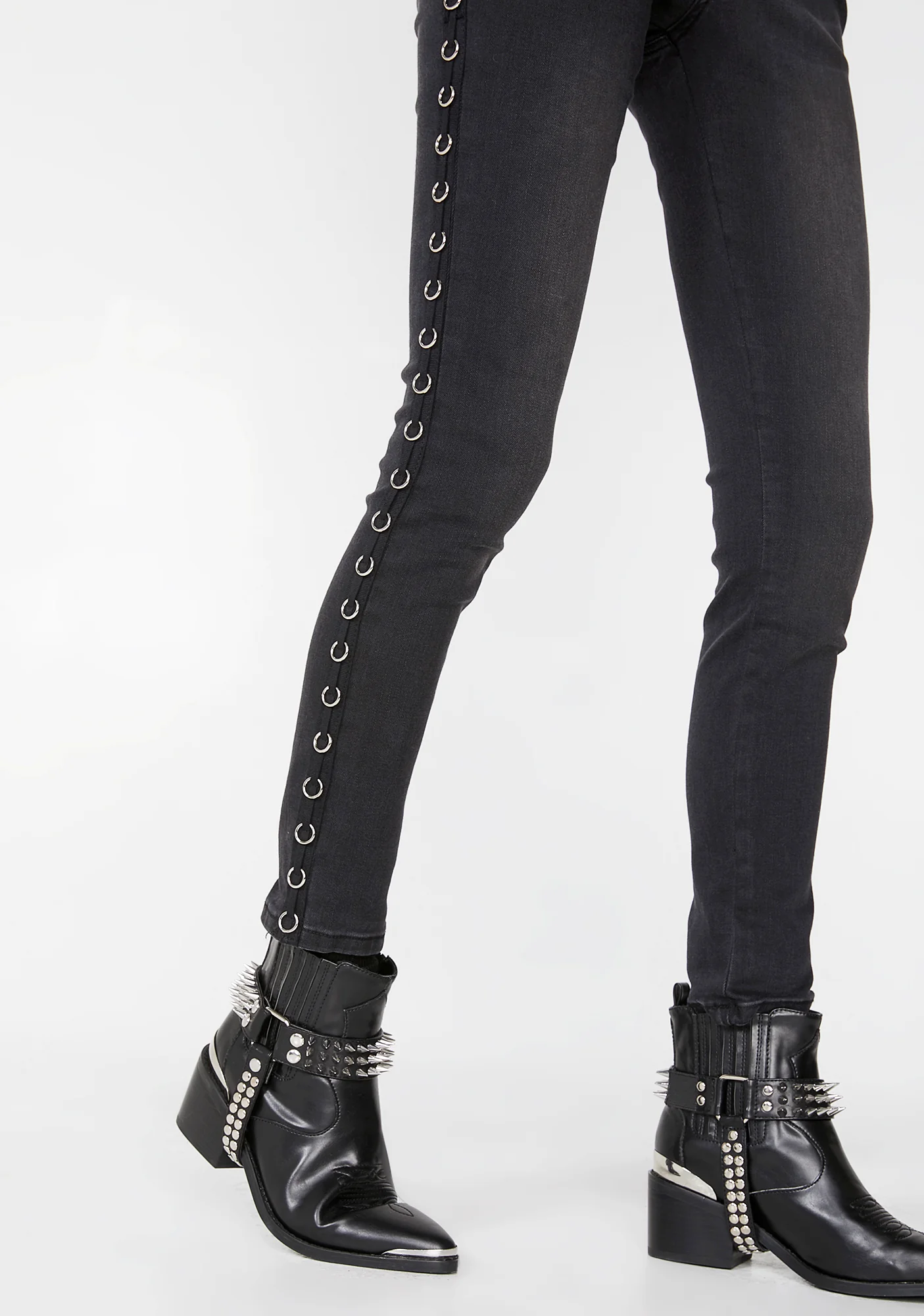 Pierced Veil Skinny Jeans - Image 2