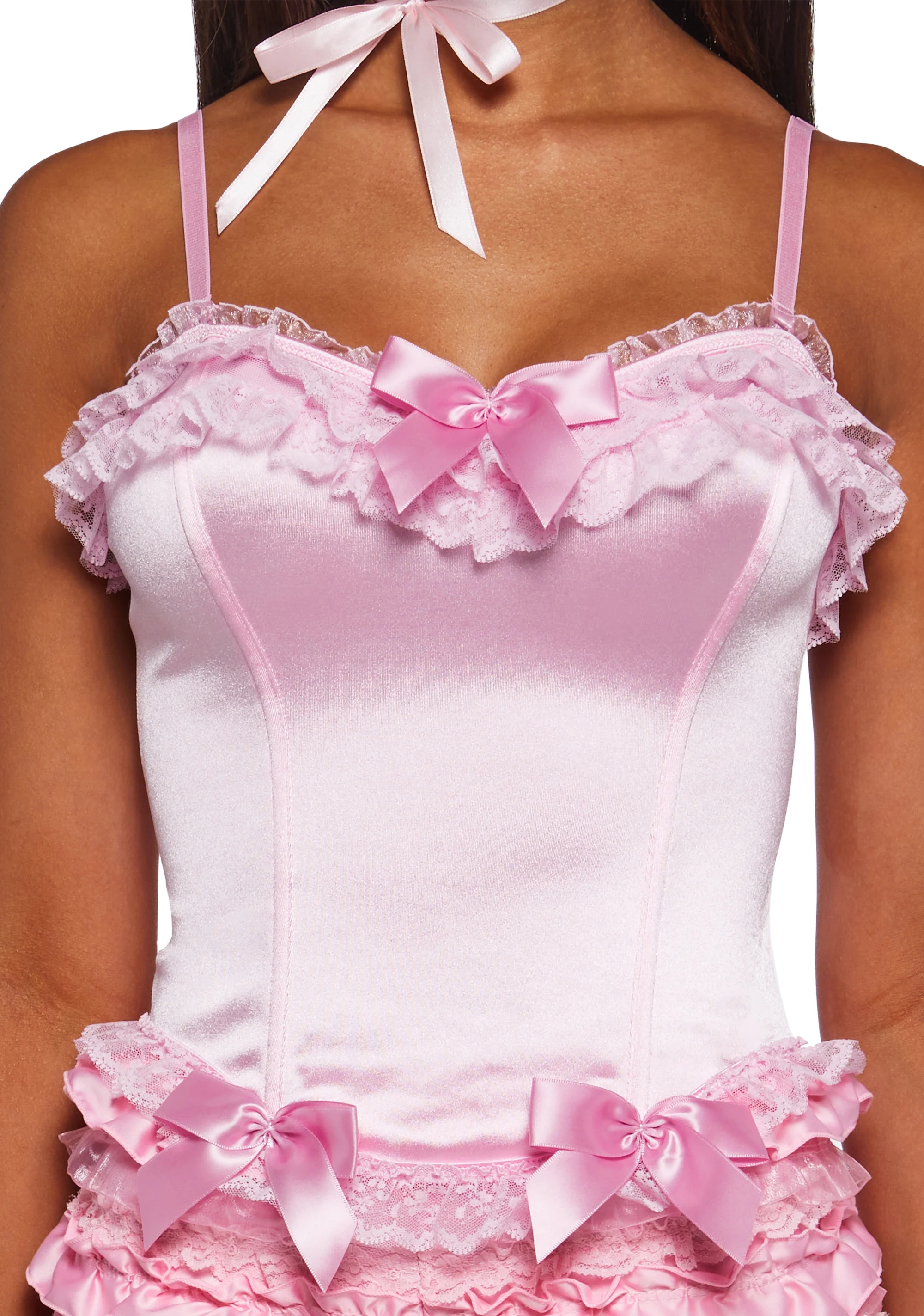 Romantic Age Corset Top - Pink - Image 7