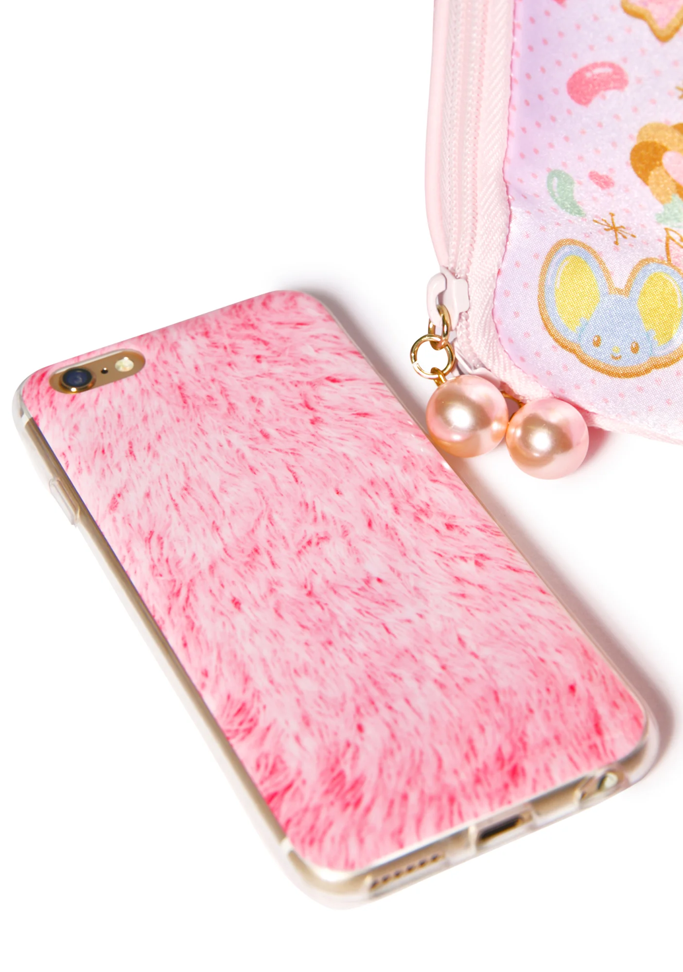 Pink Fur iPhone 6 Case - Image 2