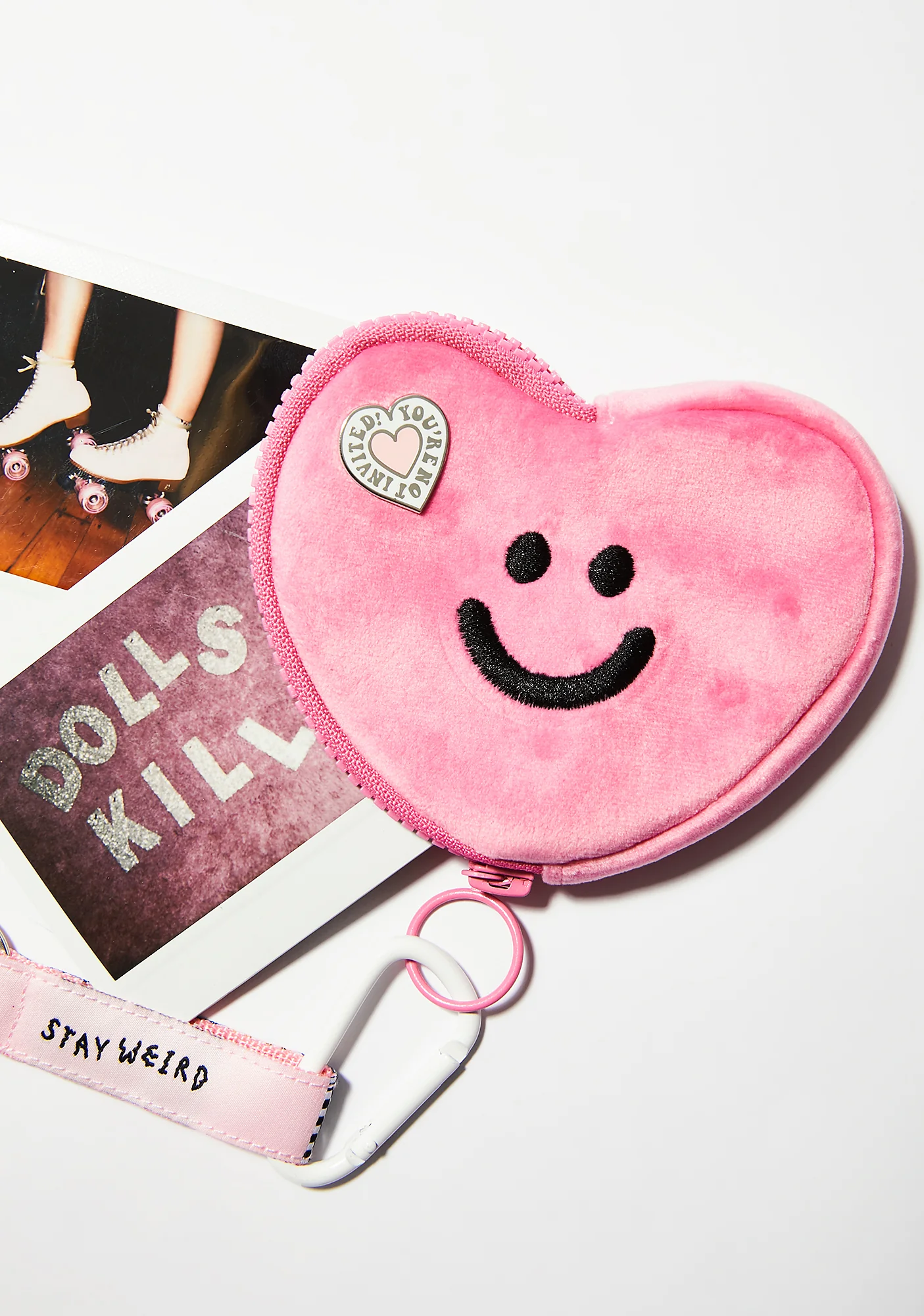 Pink Happy Heart Purse - Image 4
